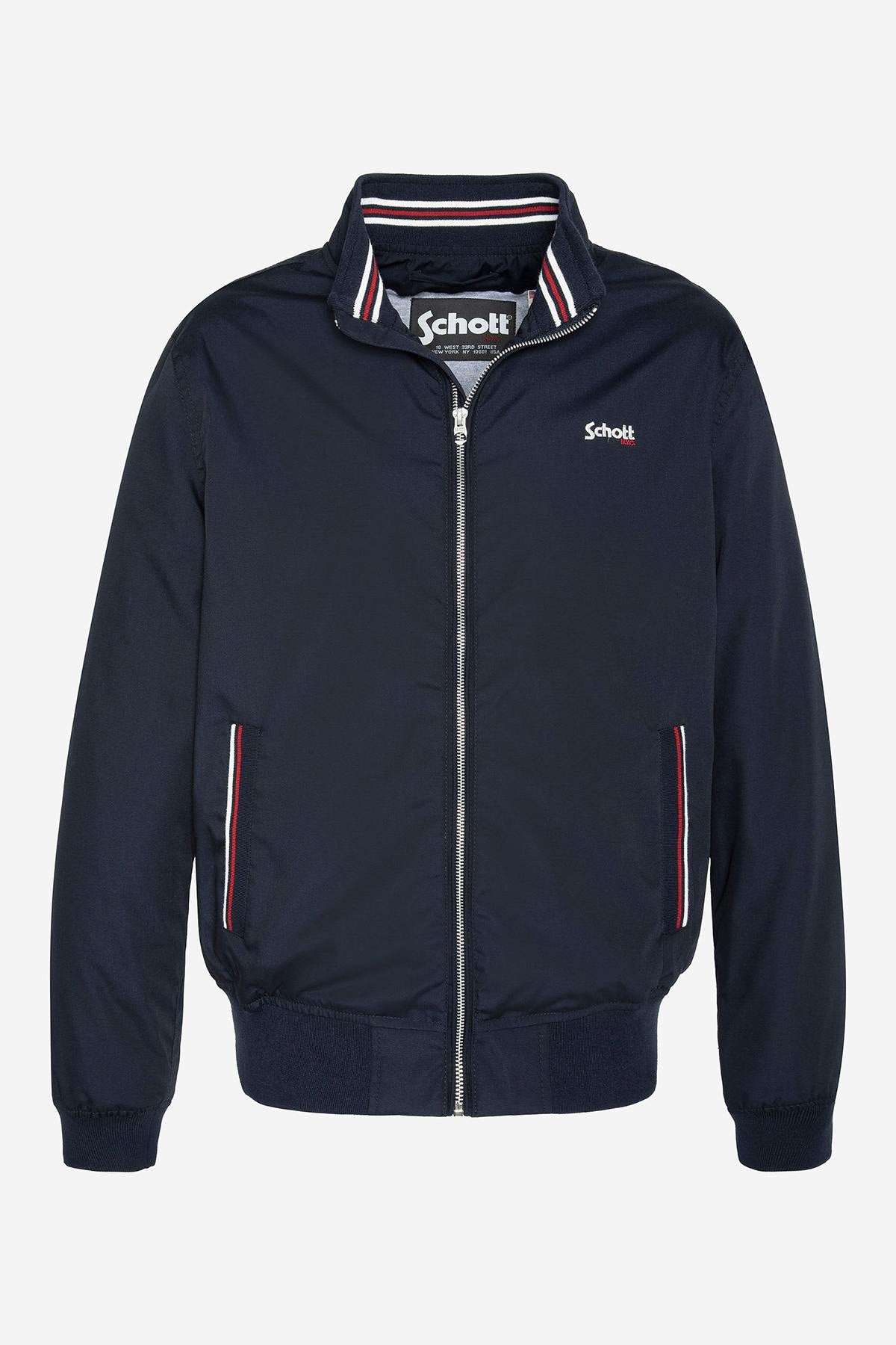 Men's navy blue casual jacket - Image n°3