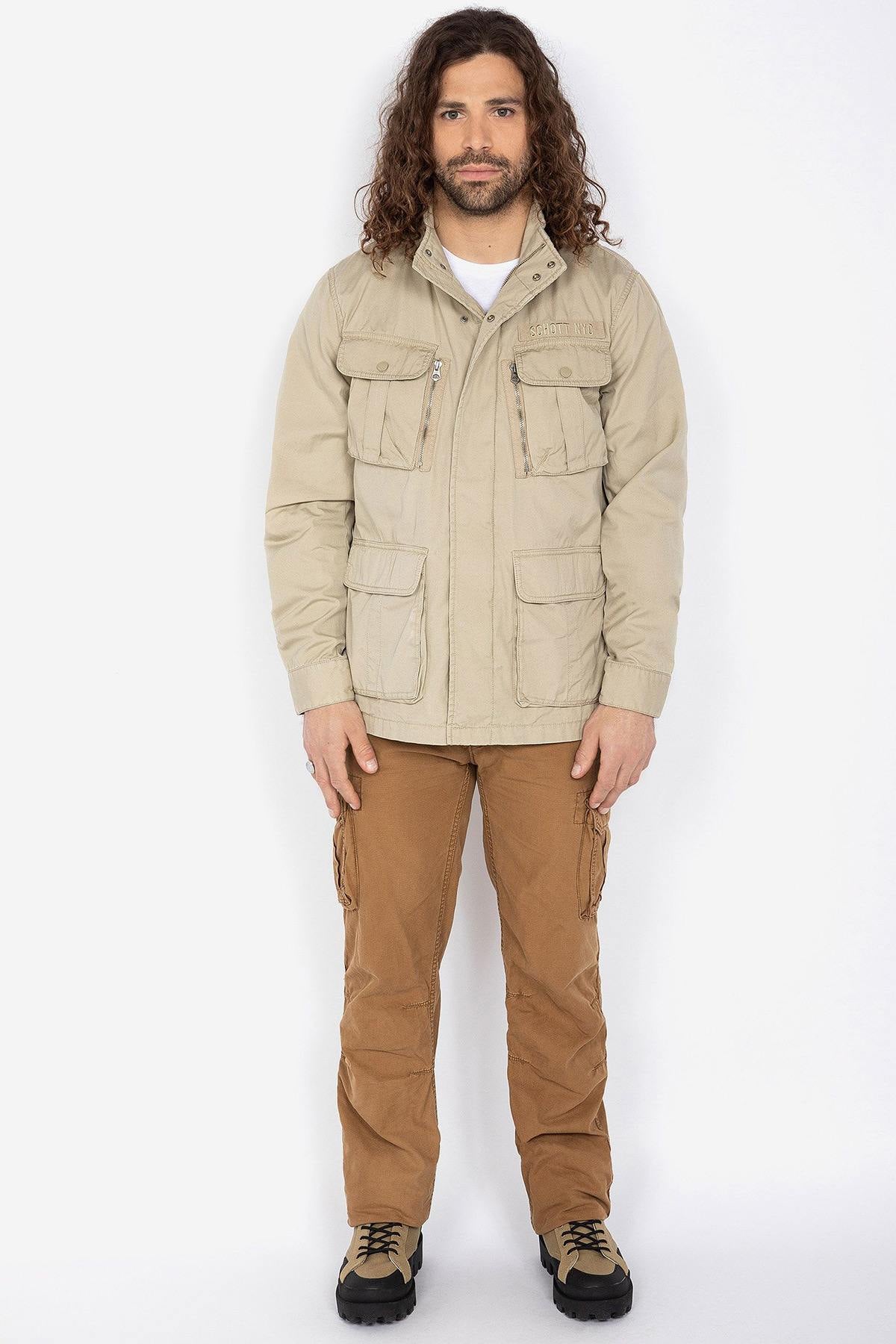 Light beige US combat jacket - Image n°4