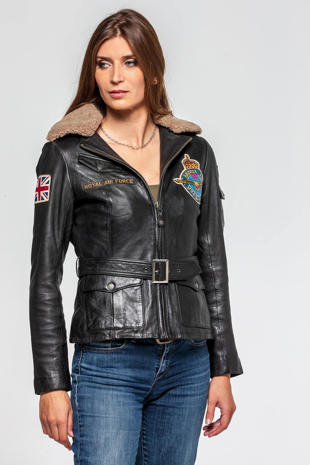 Belted royal air force jacket - Image n°2