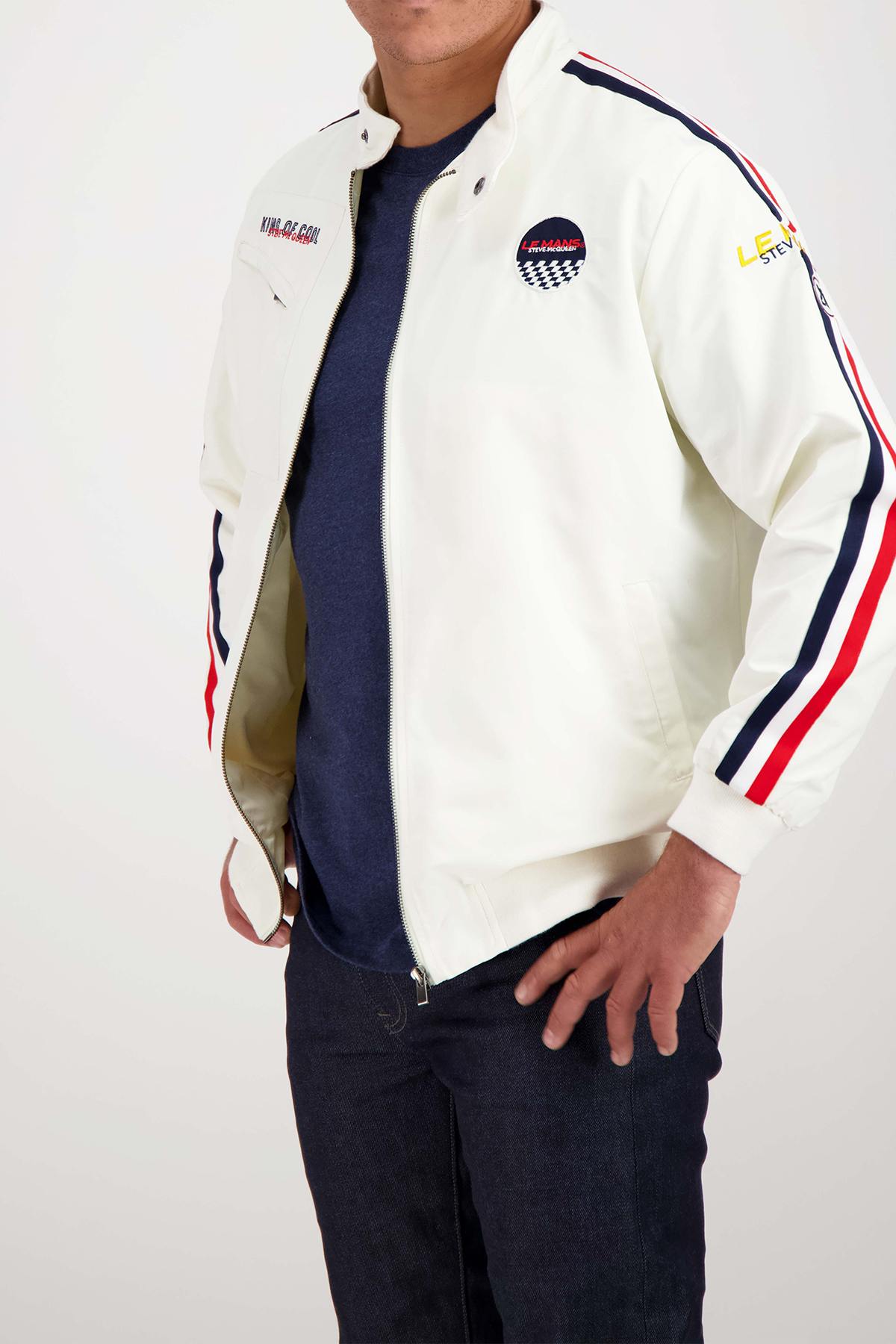 White sportswear jacket Steve McQueen King of Cool - Image n°1