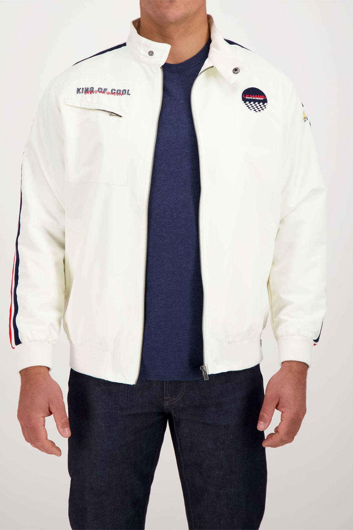 White sportswear jacket Steve McQueen King of Cool - Image n°7