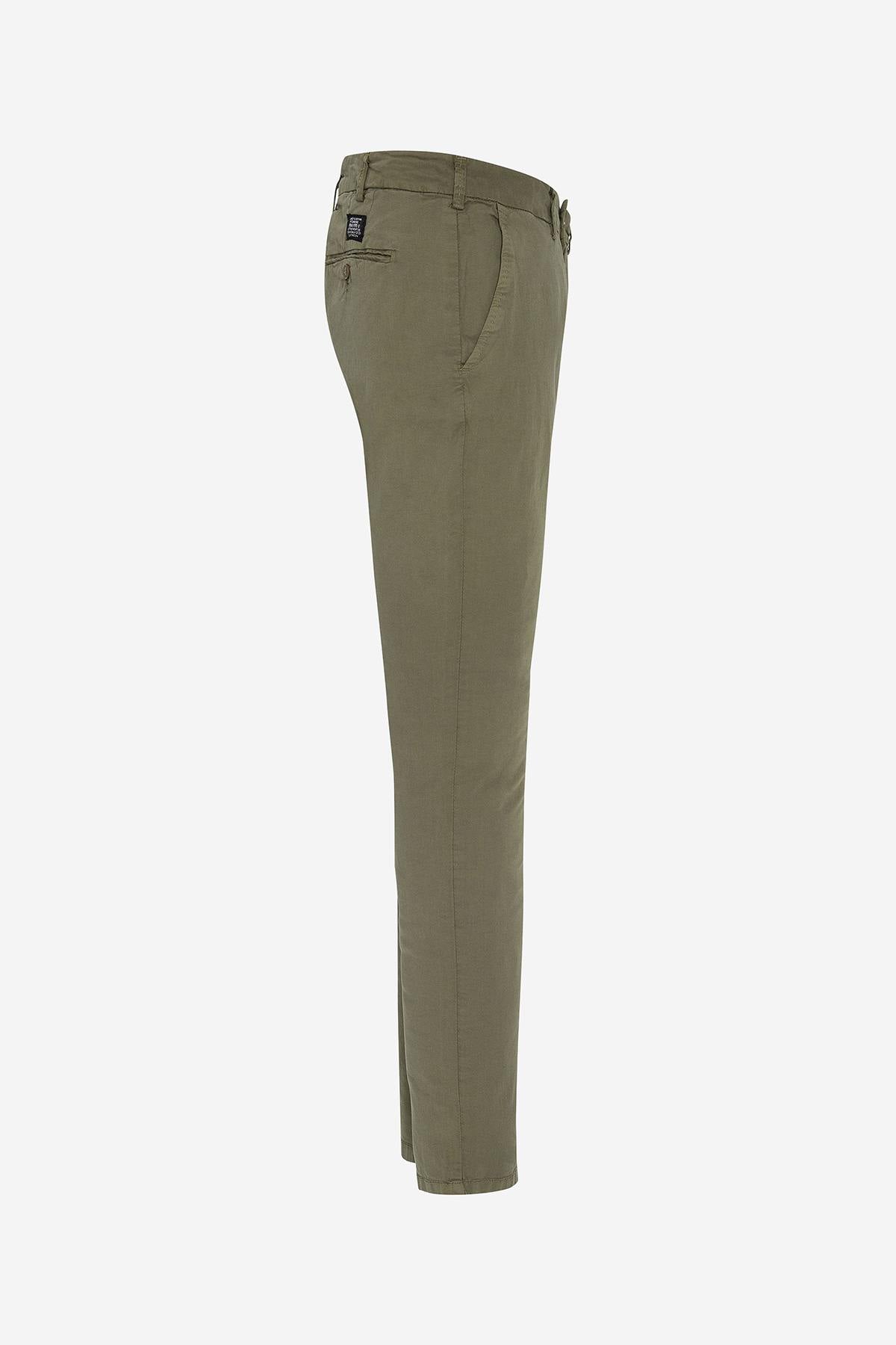 Khaki chino pants - Image n°2