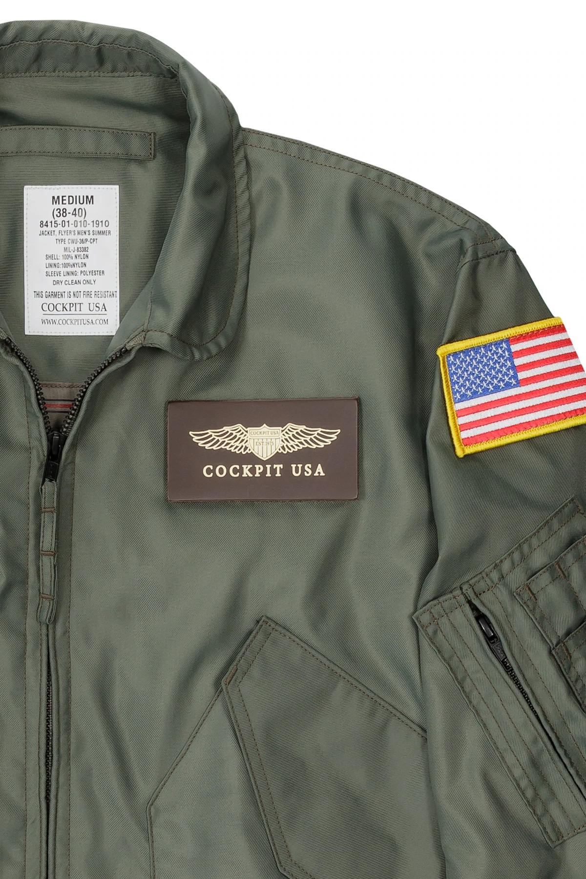 Bomber Flight Jacket US Mil-Spec 'Top Gun' - Image n°4