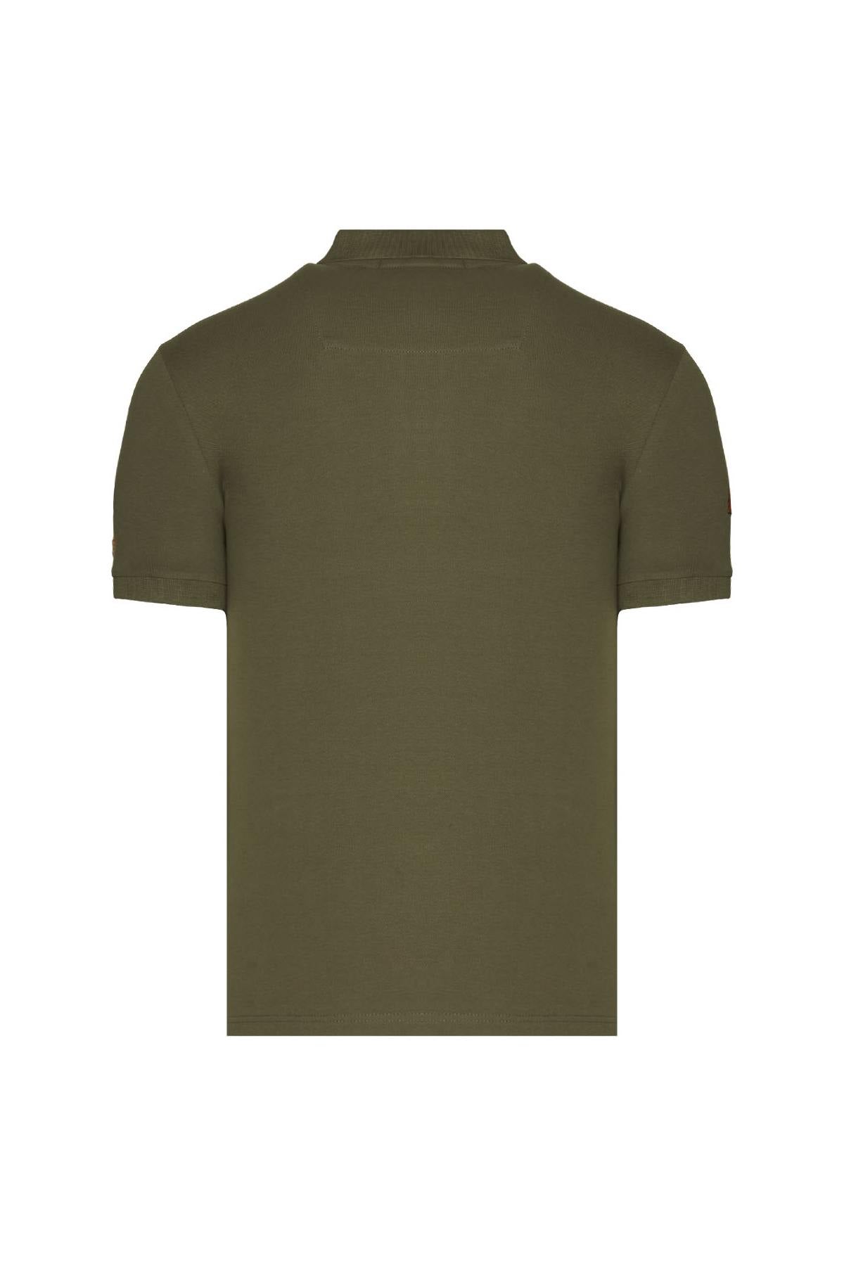 Cavallino Rampante khaki polo shirt - Image n°4