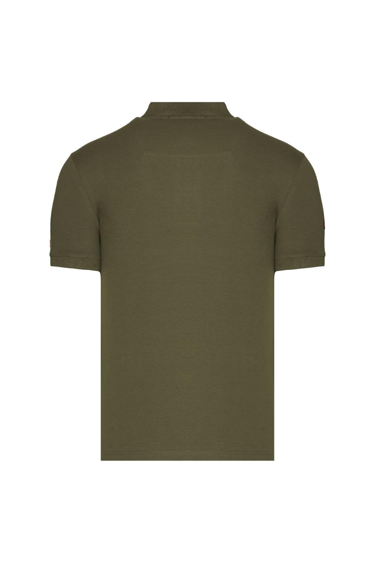 Cavallino Rampante khaki polo shirt - Image n°4