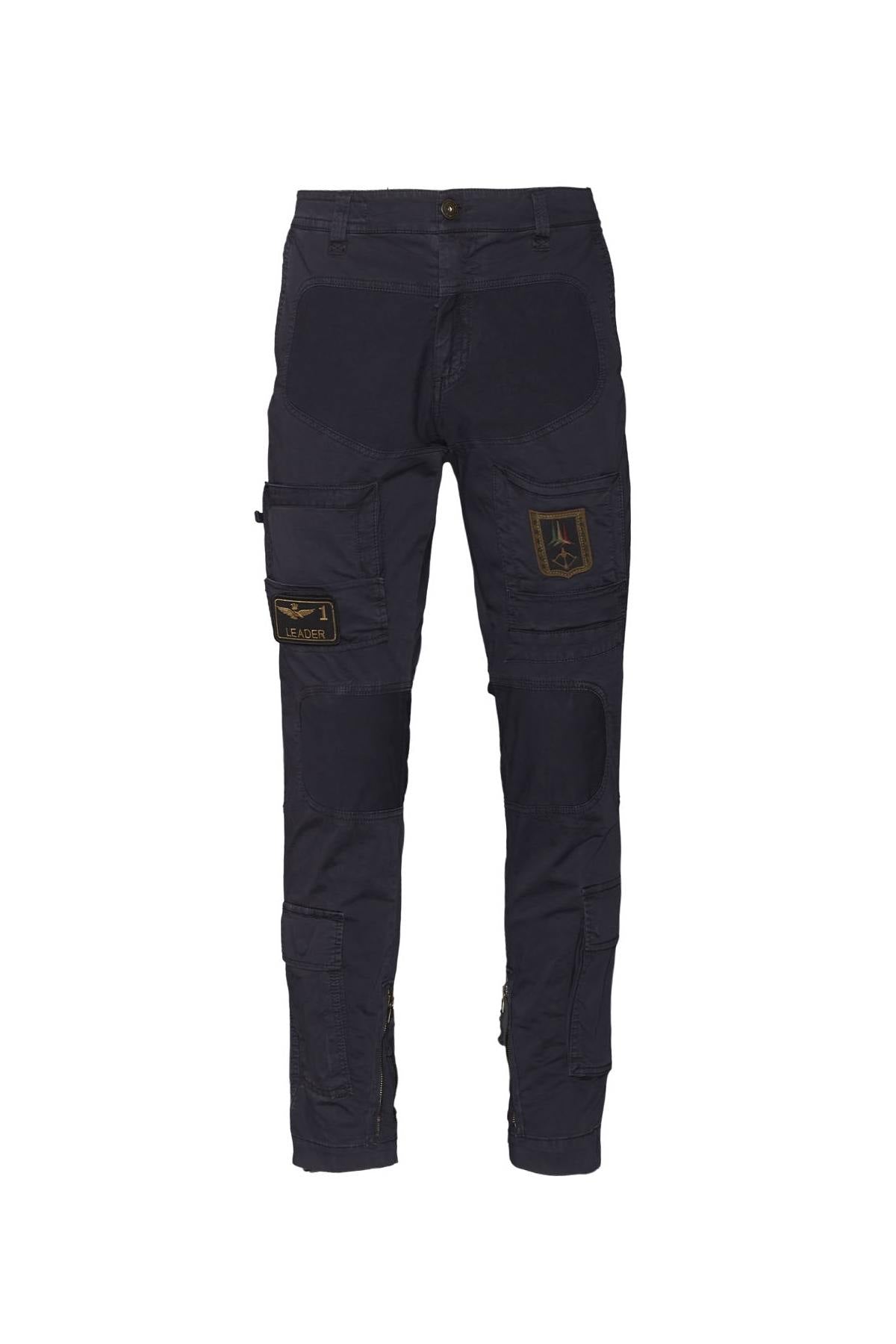 Dark blue Anti-G military pants - Image n°4