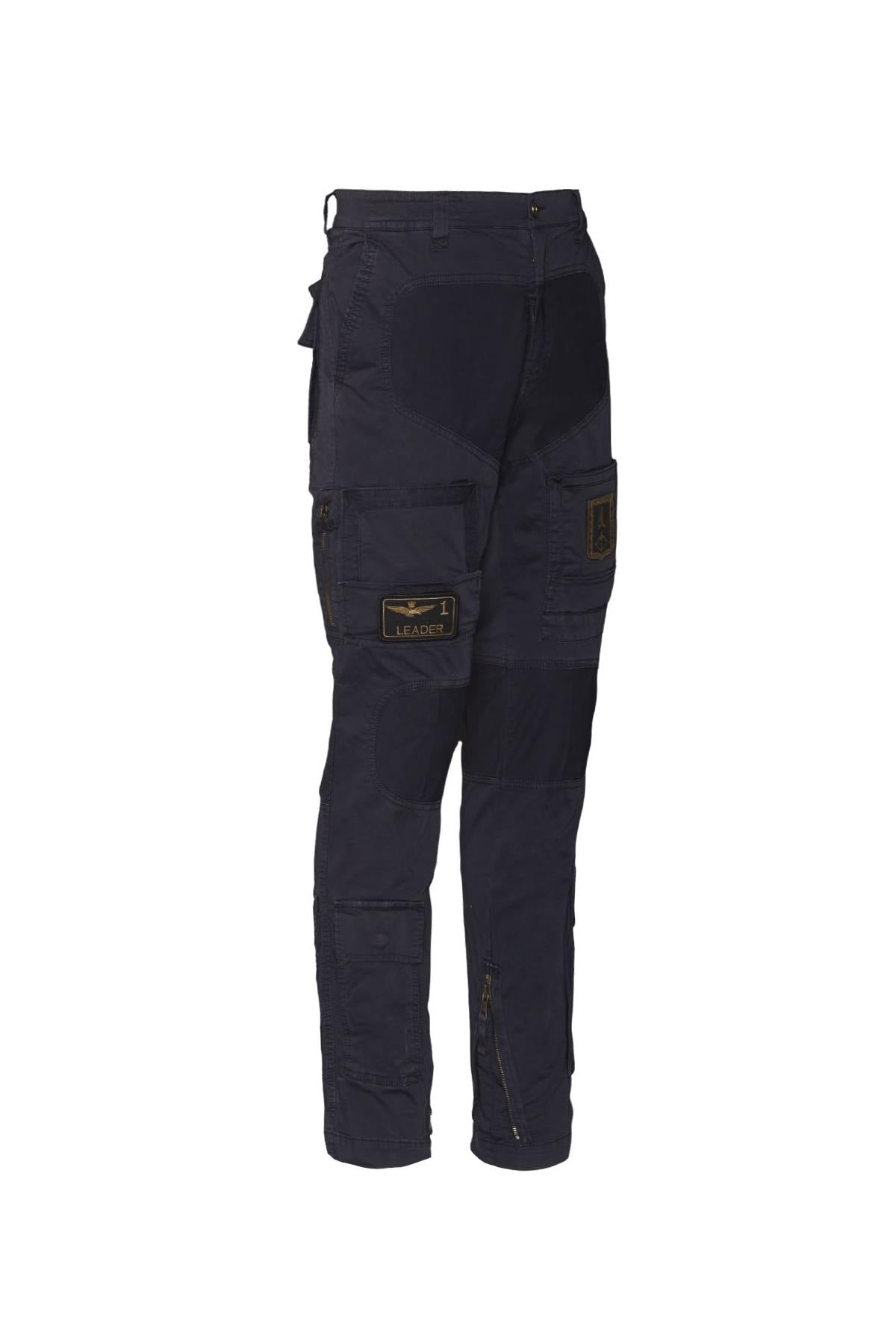 Dark blue Anti-G military pants - Image n°7