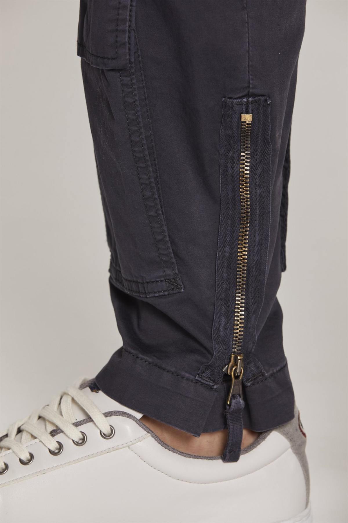 Dark blue Anti-G military pants - Image n°6