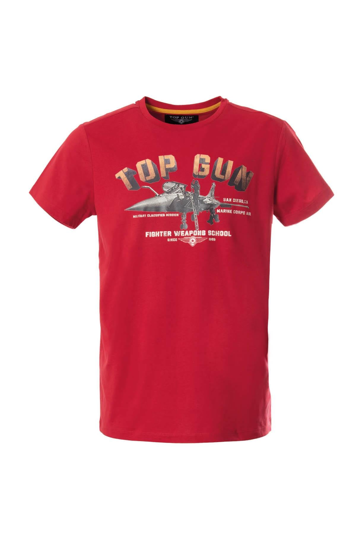 Fighter Weapons School Red T-Shirt - Image n°1