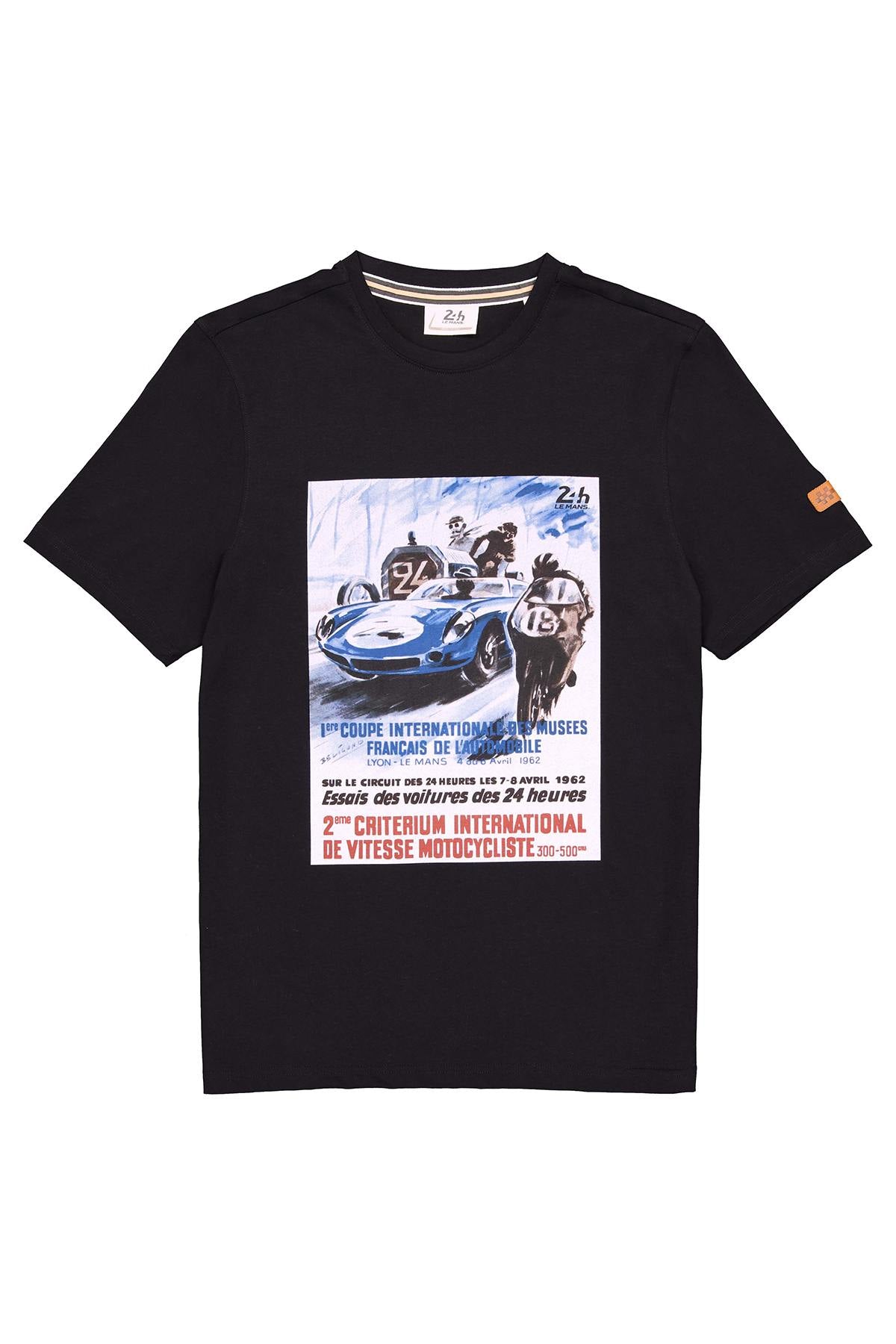 Black t-shirt 24h Le Mans 1962 - Image n°4