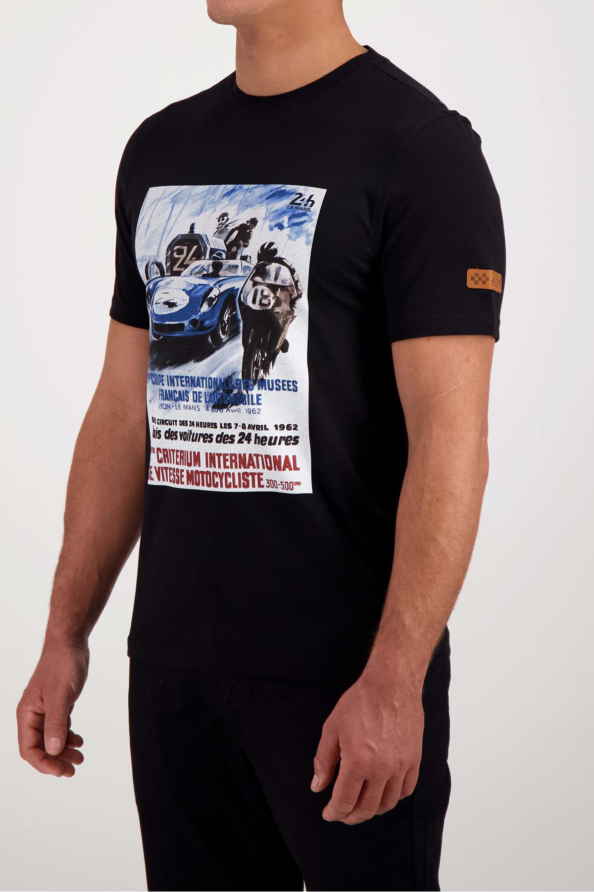 Black t-shirt 24h Le Mans 1962 - Image n°3