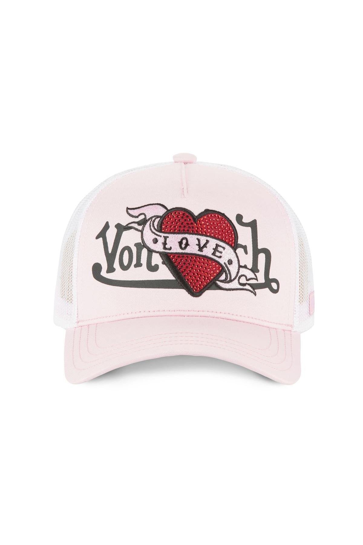 Love heart pink cap - Image n°1