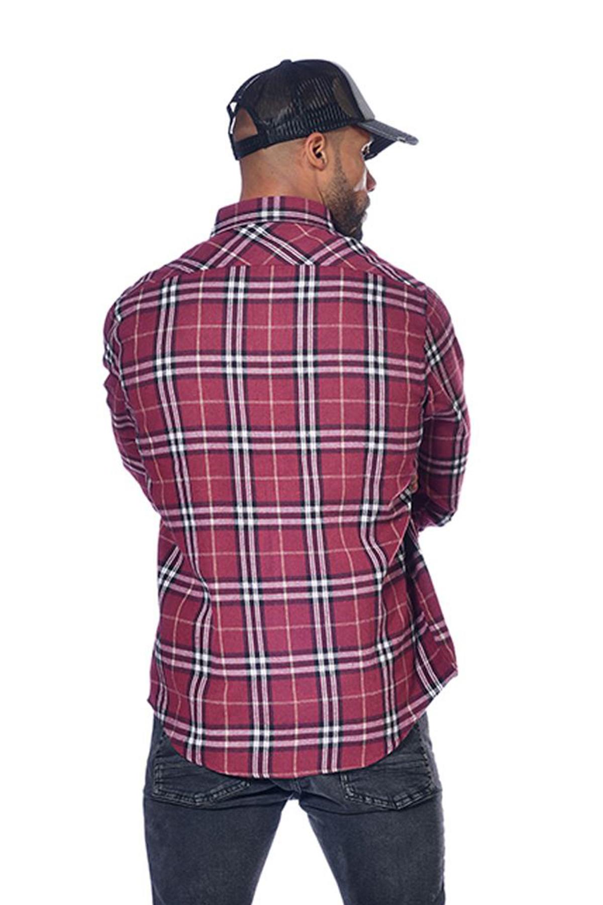 Red checked shirt - Image n°2