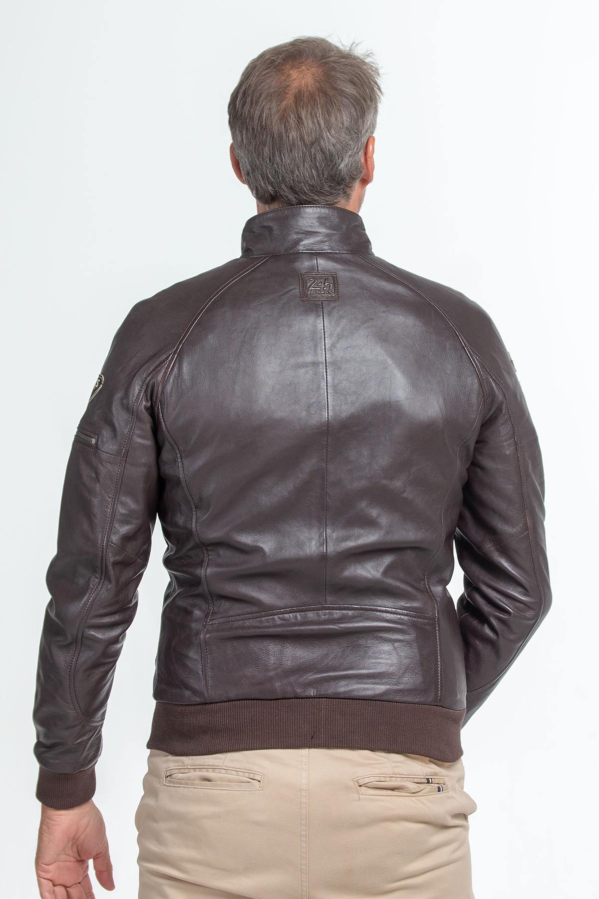 Vintage Steve McQueen leather jacket - Image n°4