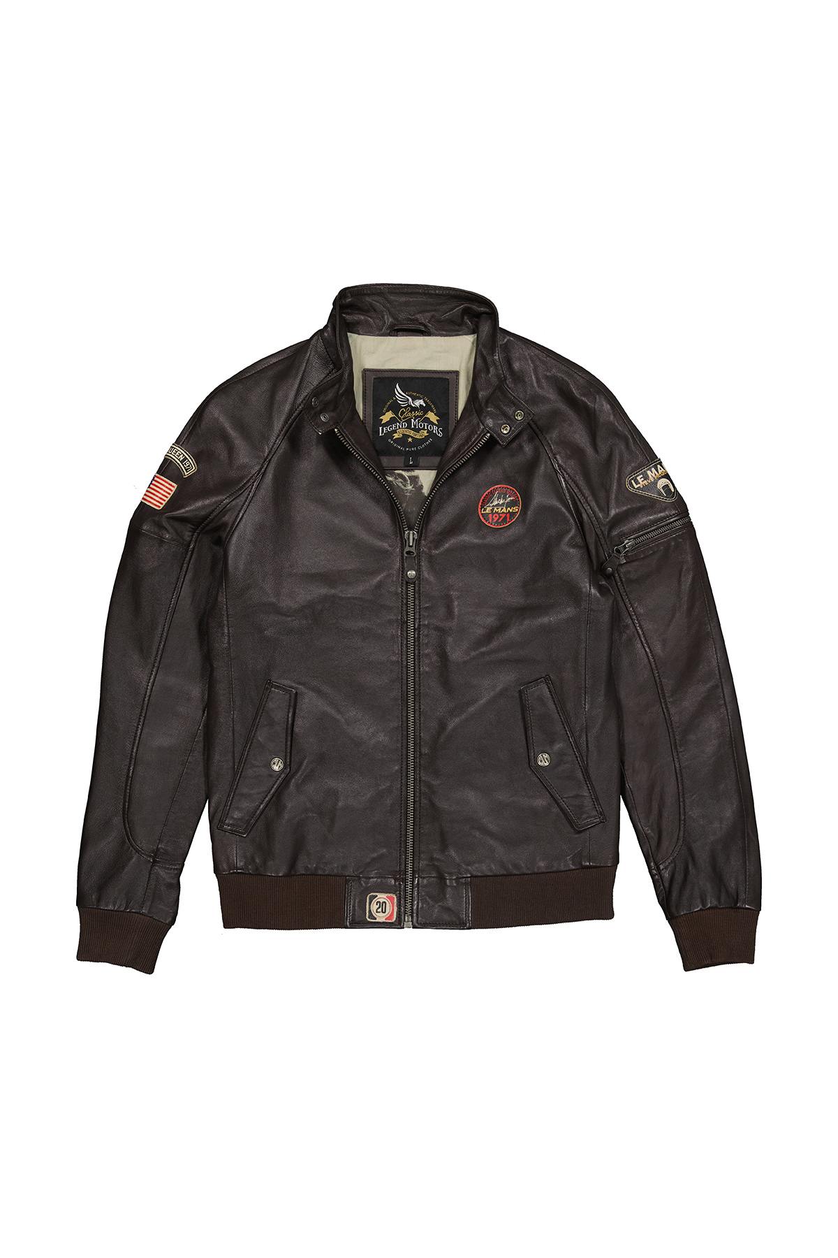 Vintage Steve McQueen leather jacket - Image n°5