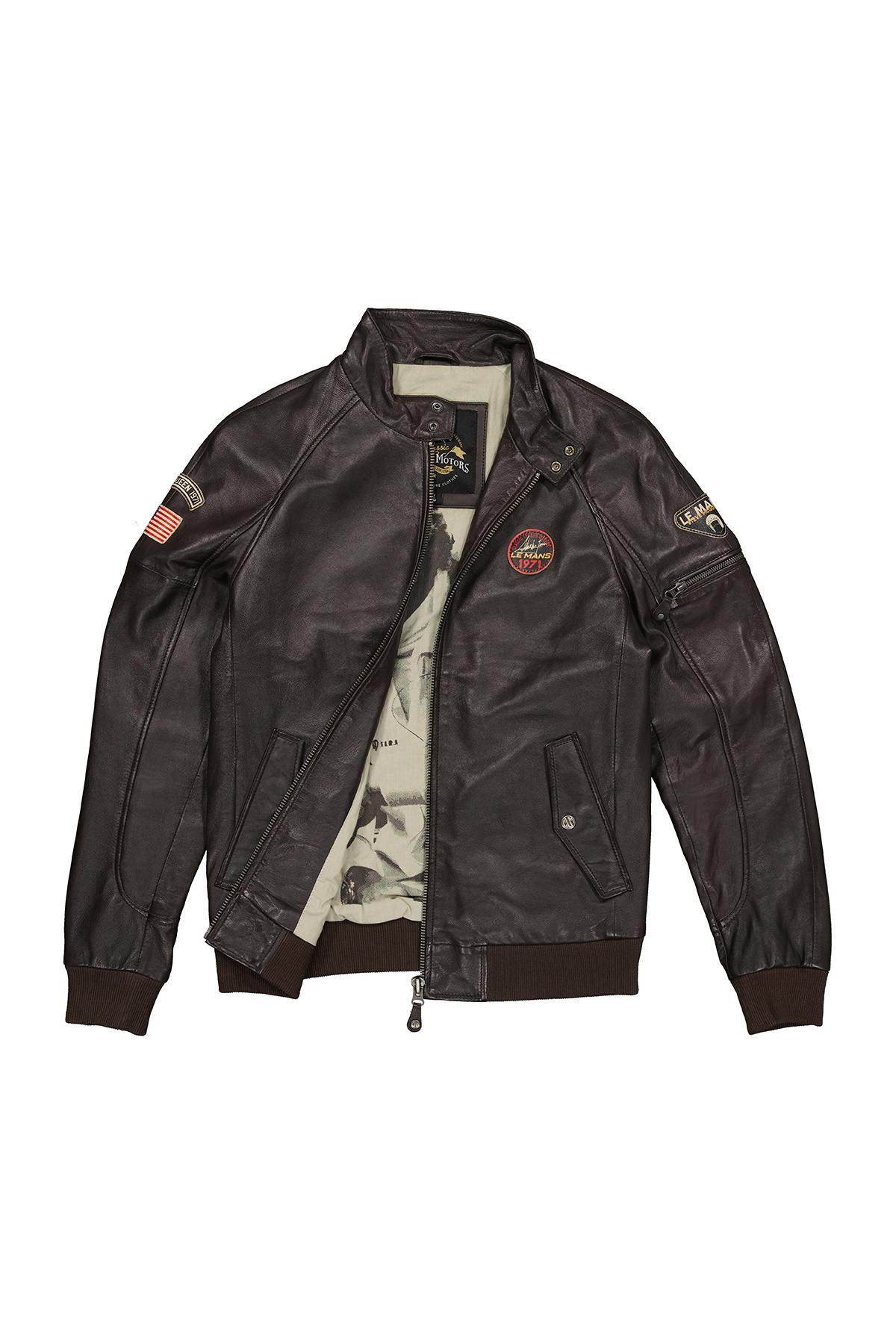 Vintage Steve McQueen leather jacket - Image n°6