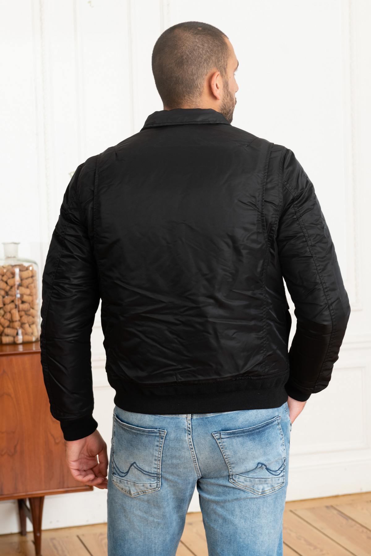 Black CWU bomber jacket - Image n°5