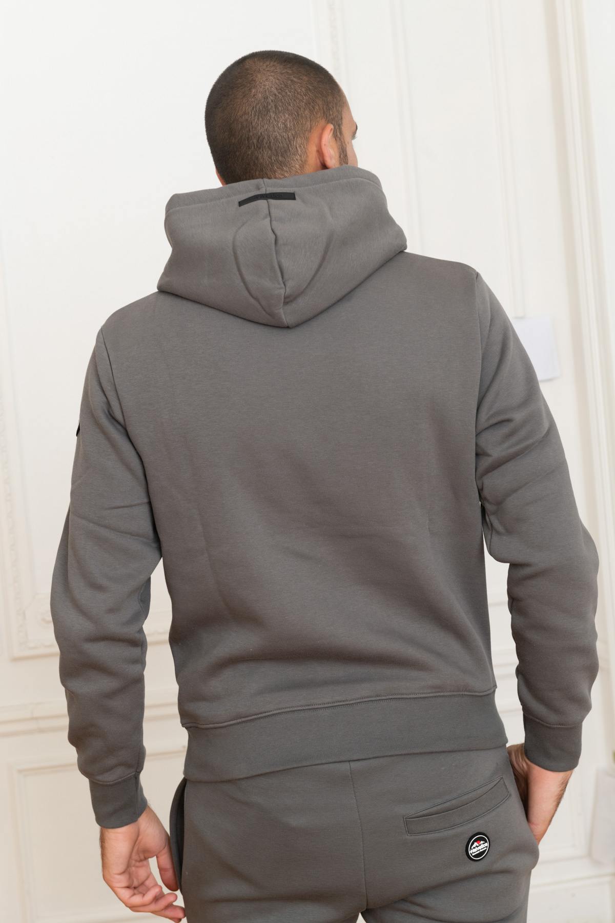 Gray hoodie - Image n°3