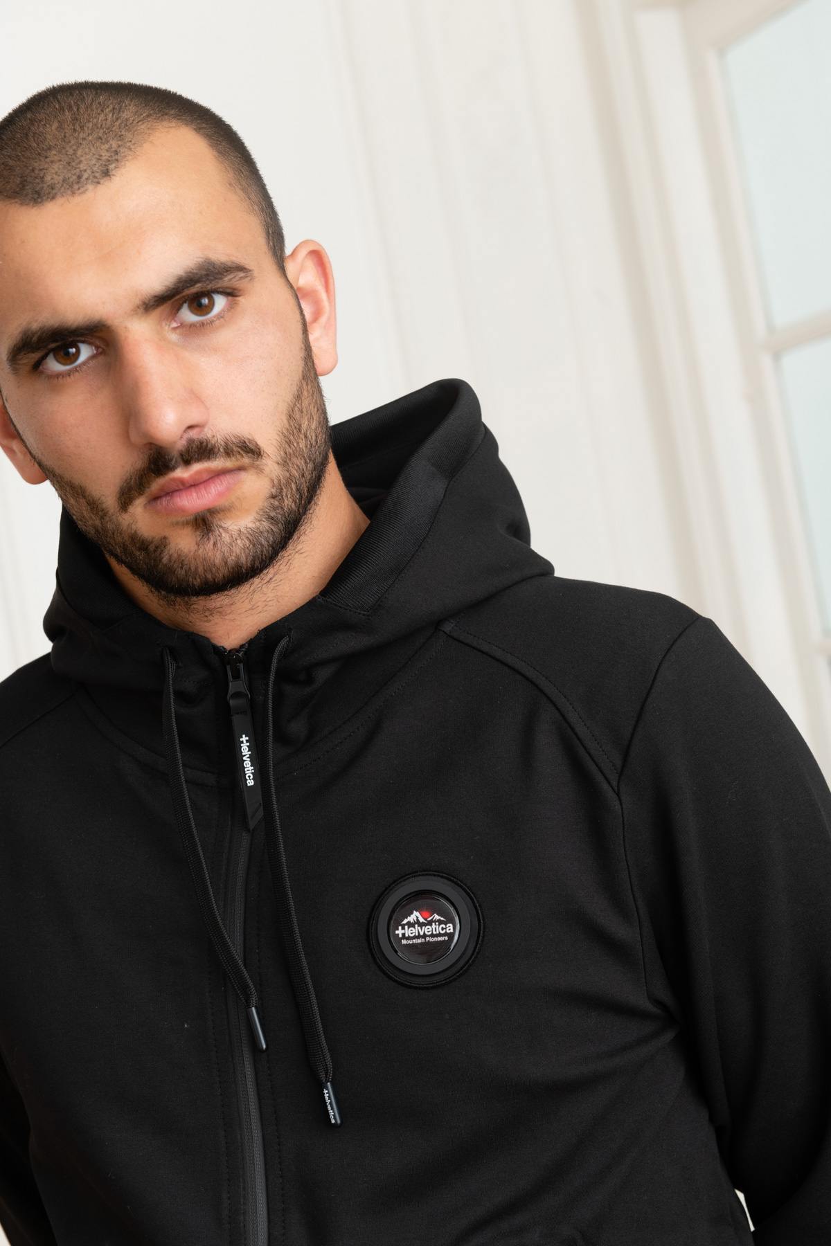 Black zipped track jacket - Image n°6