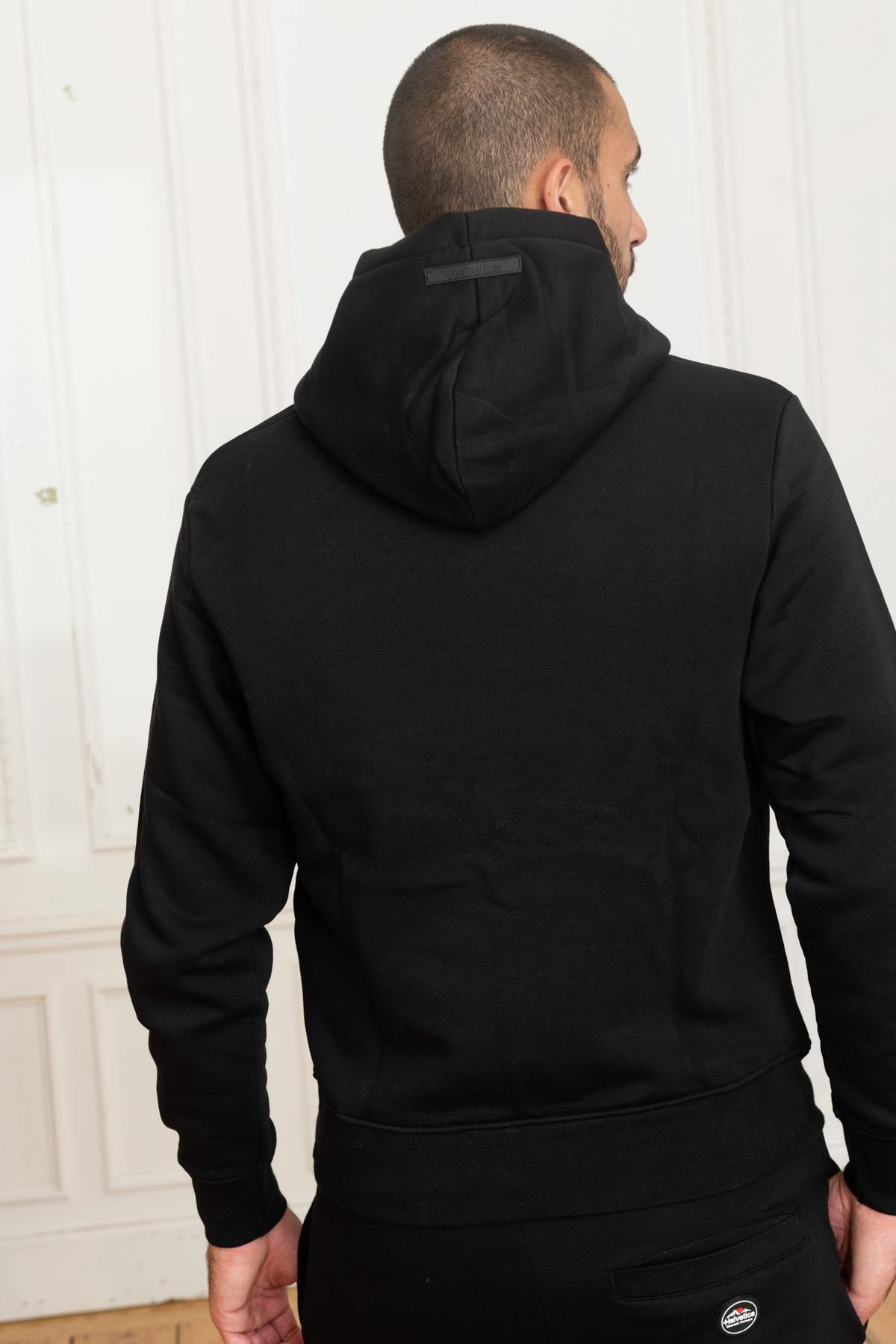 Men's black hoodie - Image n°3