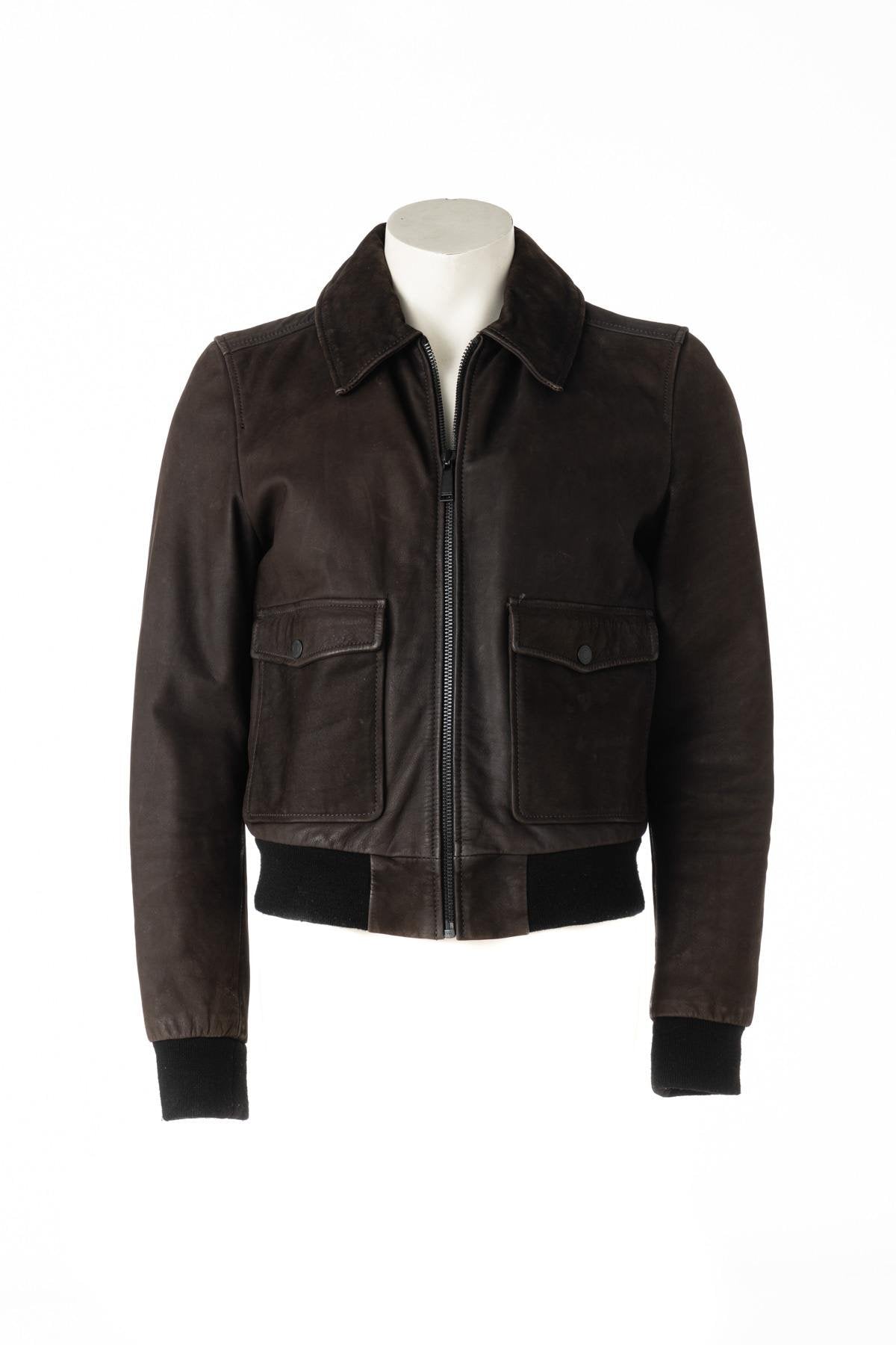 Brown cowhide aviator VINT00087 - Image n°1