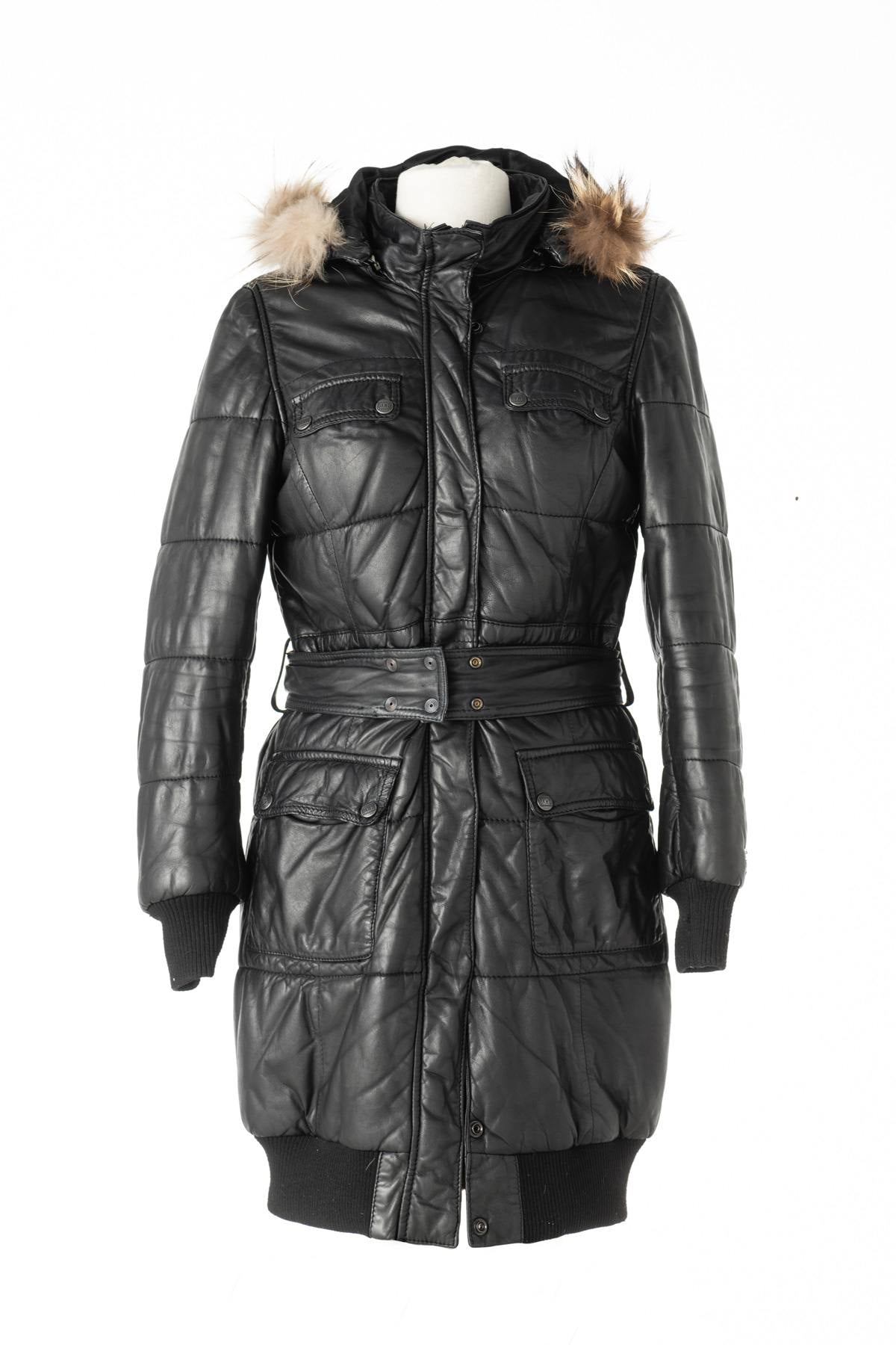 Women's Long Down Jacket - Image n°1