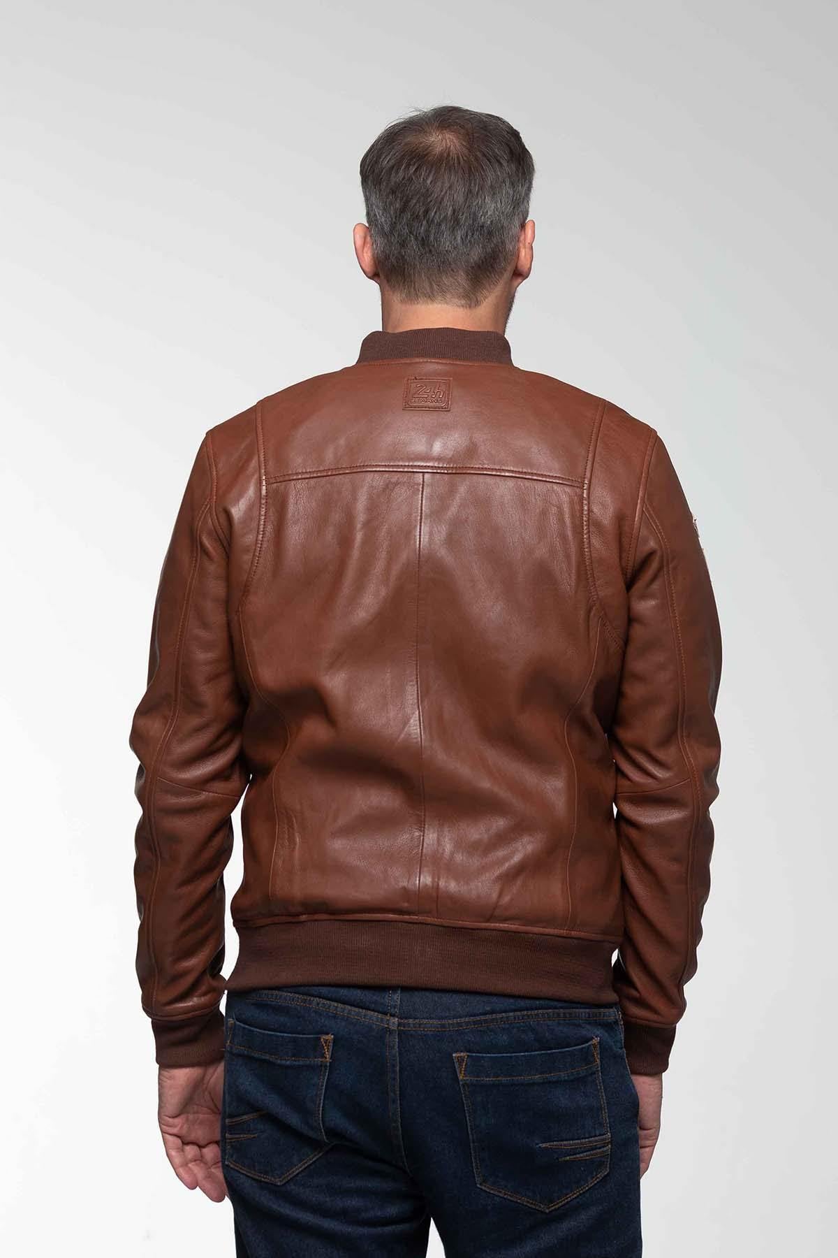 Steve McQueen brown racing jacket - Image n°4