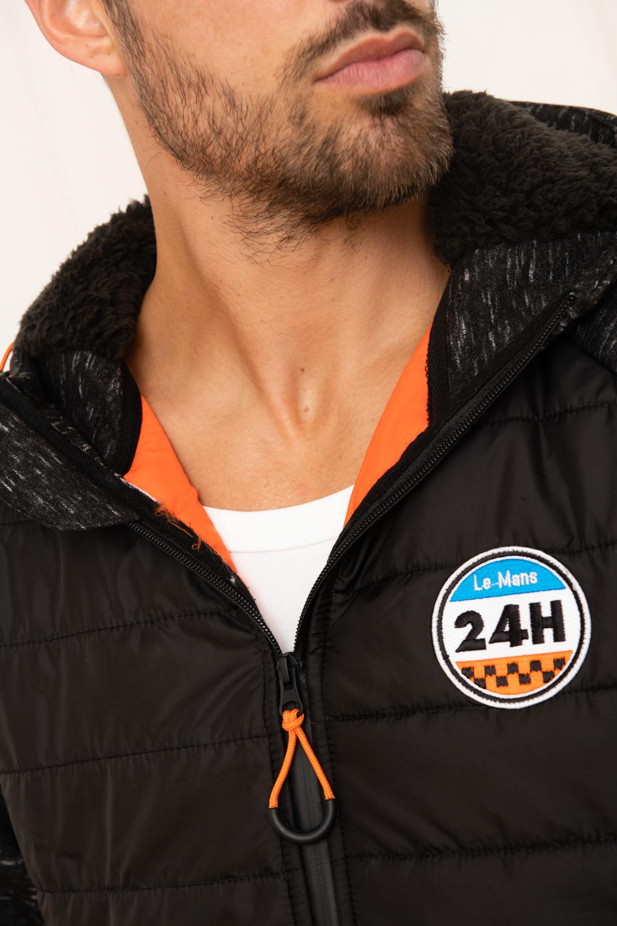 24h le mans black hooded jacket - Image n°6