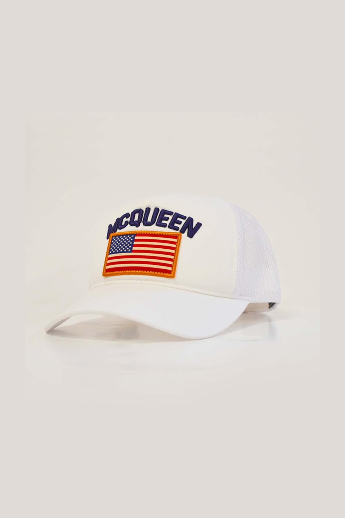 White USA McQueen cap - Image n°1