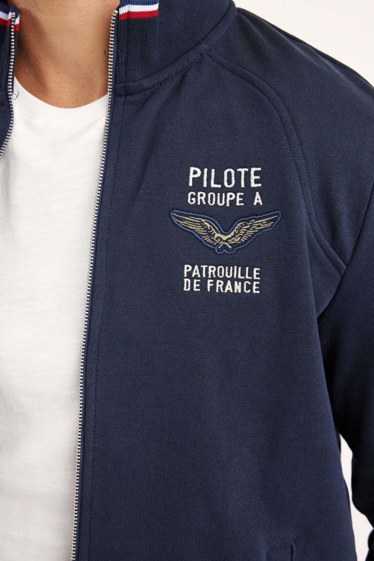 Blue Patrouille de France zipped jacket - Image n°6