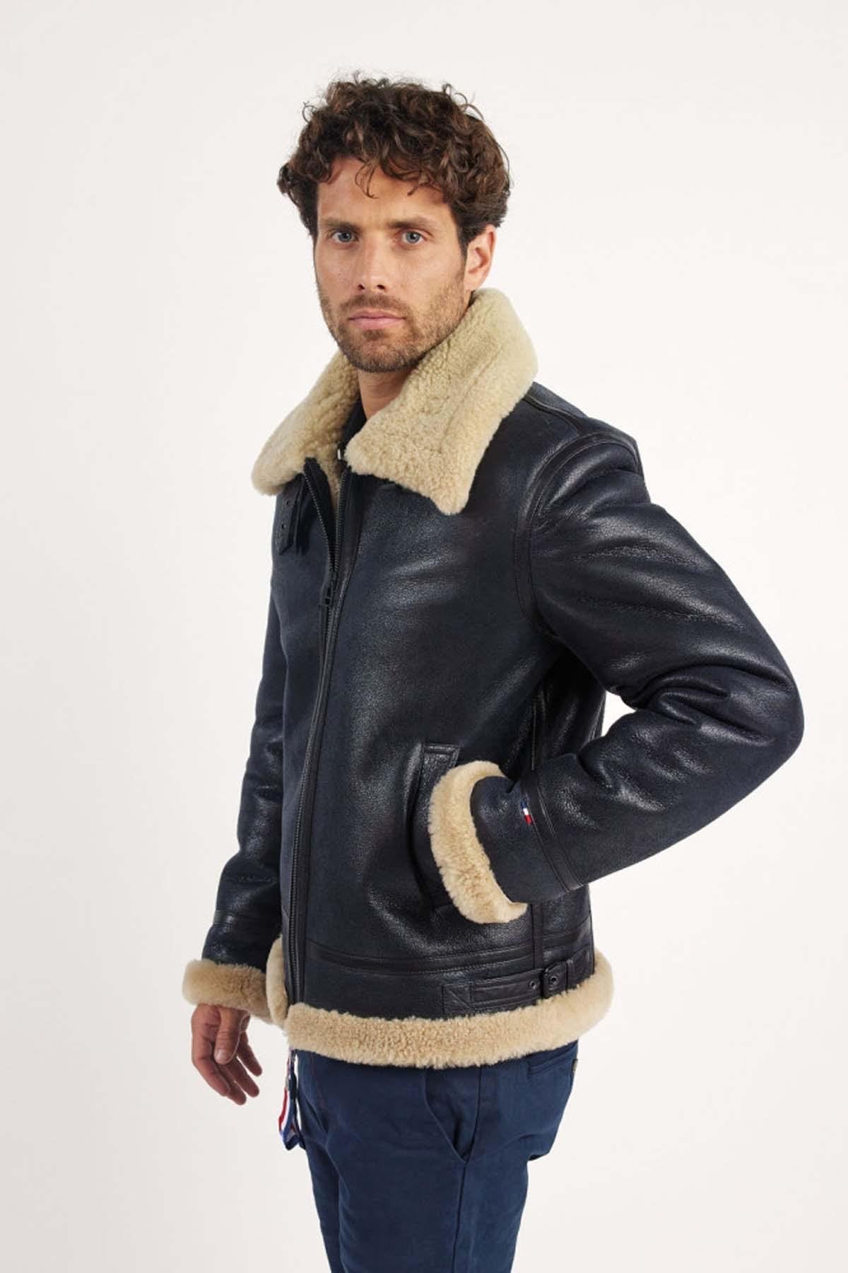 PAF sheepskin bomber - Image n°3