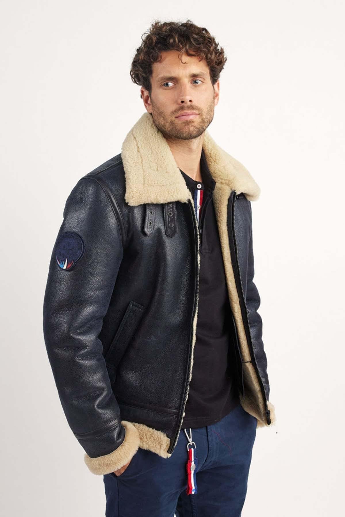 PAF sheepskin bomber - Image n°1