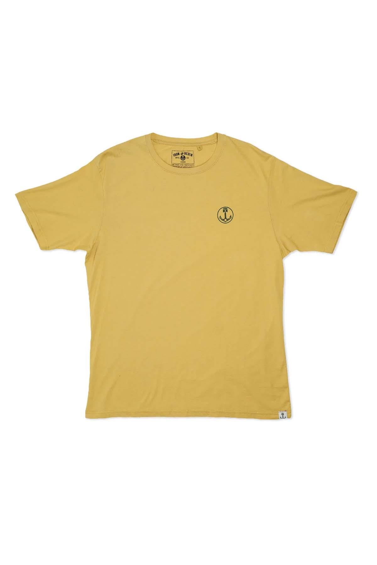 Golden yellow “Made in the West” t-shirt - Image n°2