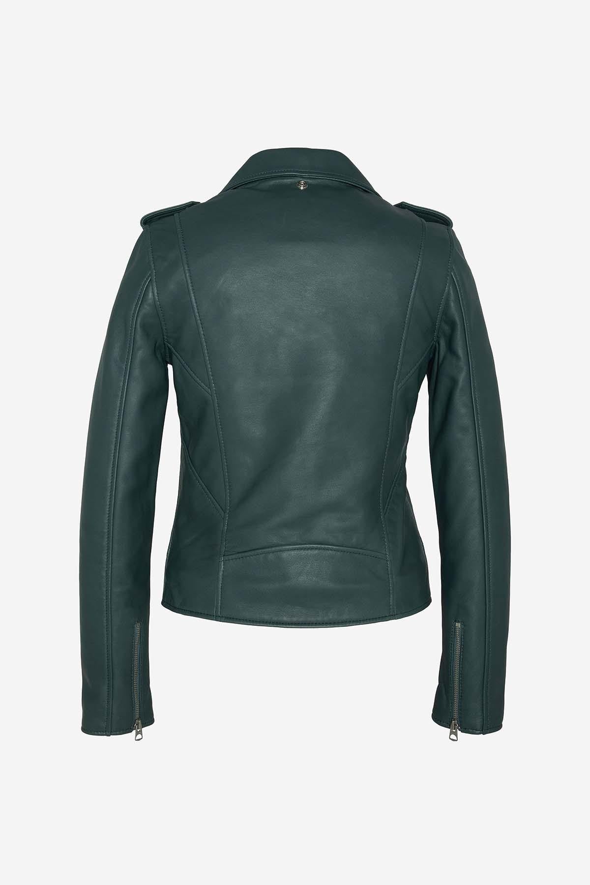 Blue-green Perfecto® jacket - Image n°7