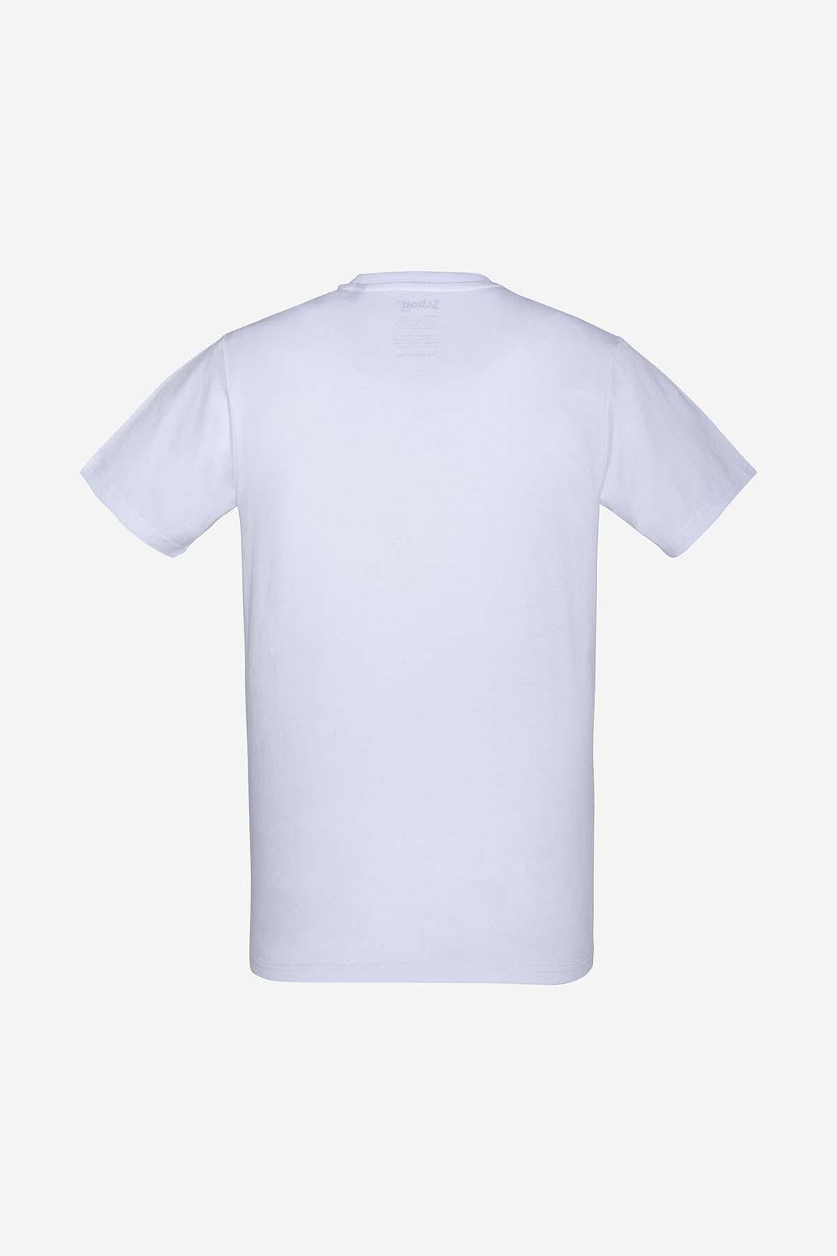 Schott t-shirt in a set of 2 (white + black) - Image n°5