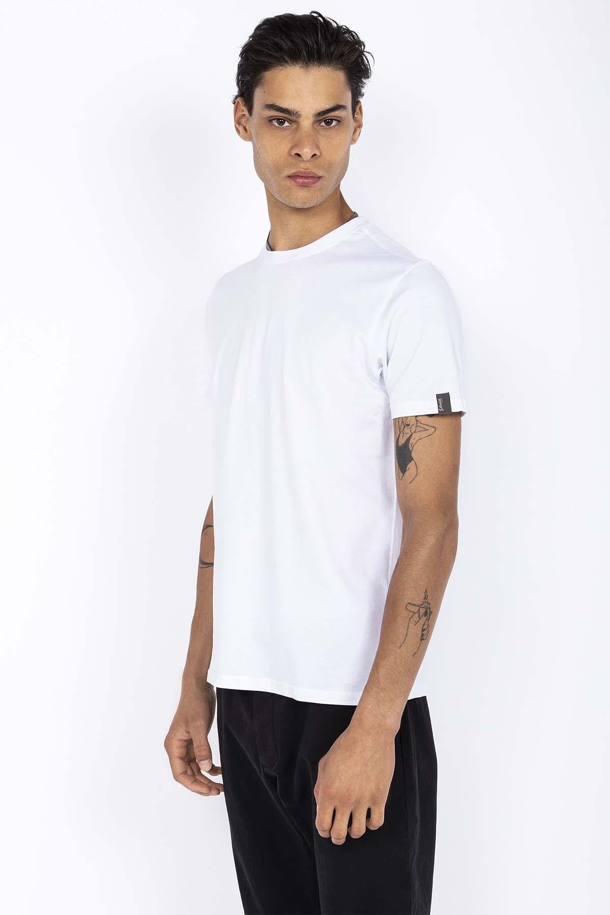 Schott t-shirt in a set of 2 (white + black) - Image n°2