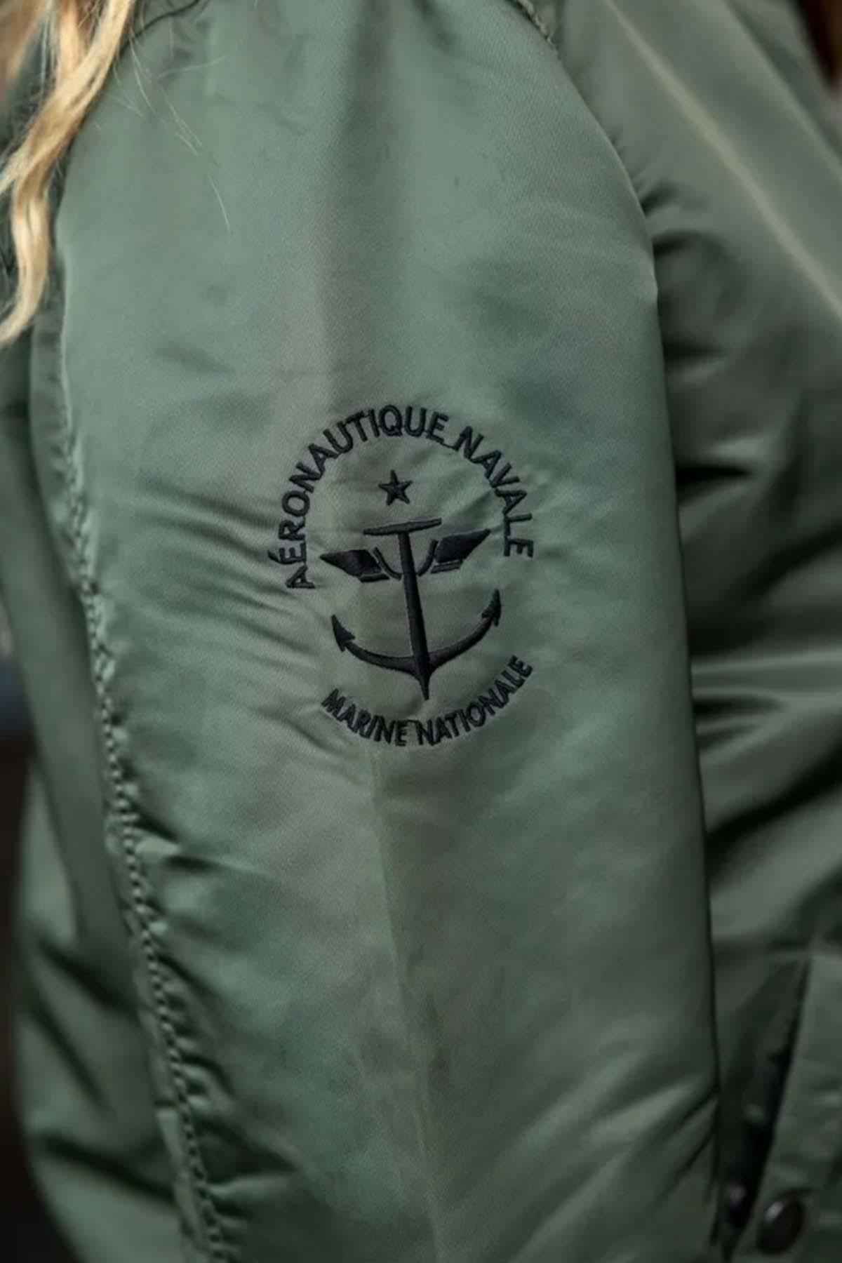 Jacket of the French Navy “Naval Aeronautics” khaki - Image n°5