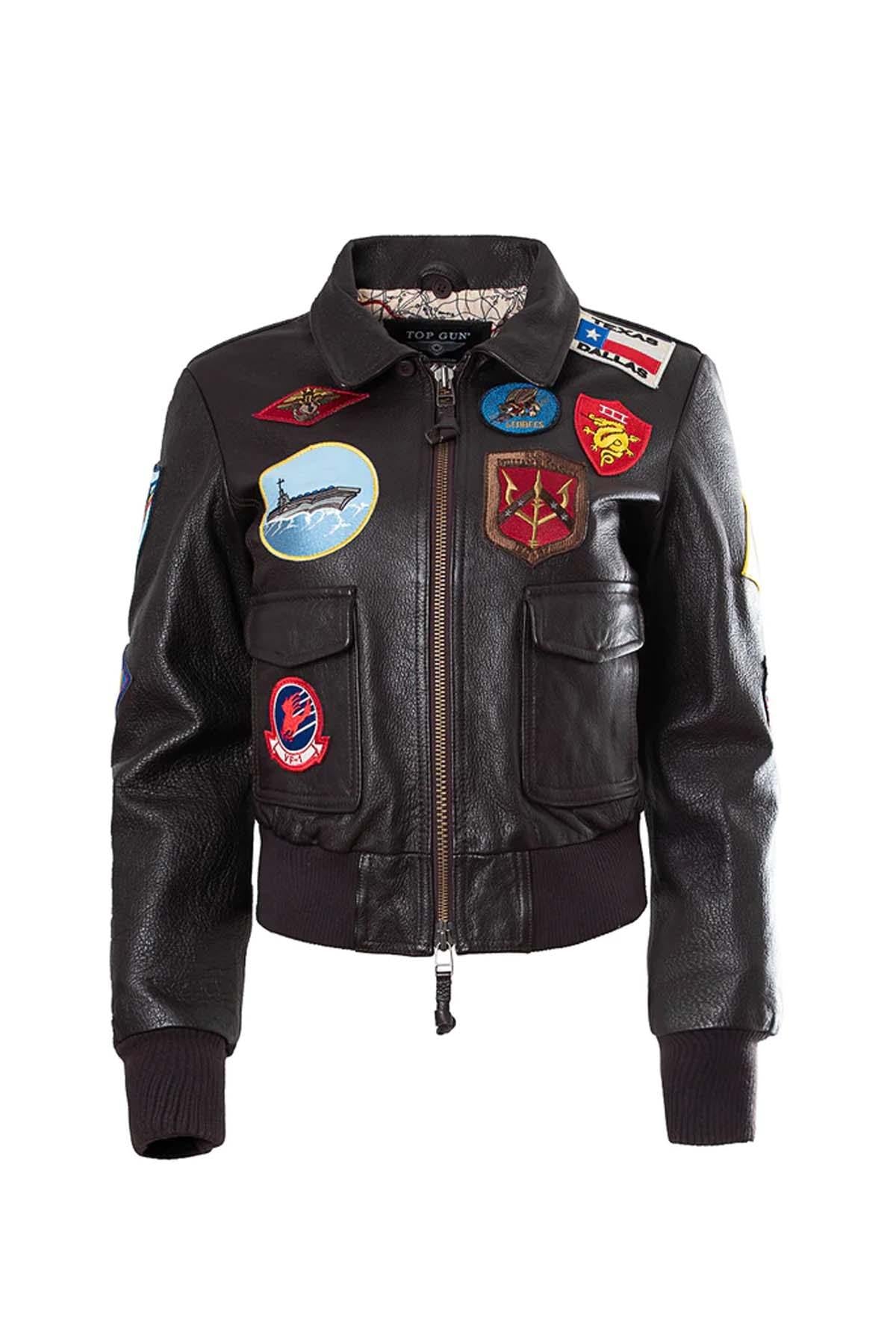 Women's Top Gun® Leather Pilot Jacket - Image n°12