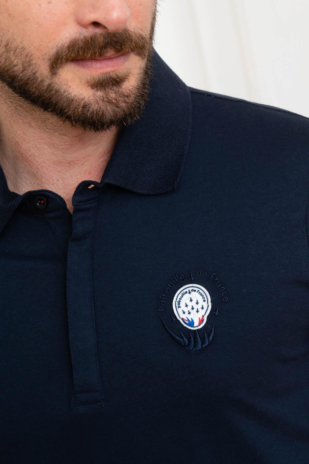 Navy blue polo shirt Patrouille de France - Image n°4