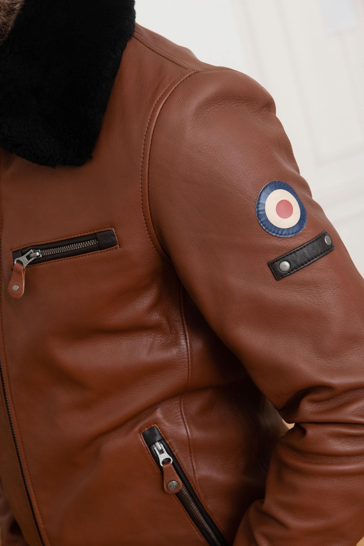 RAF jacket with removable fur collar - Image n°8