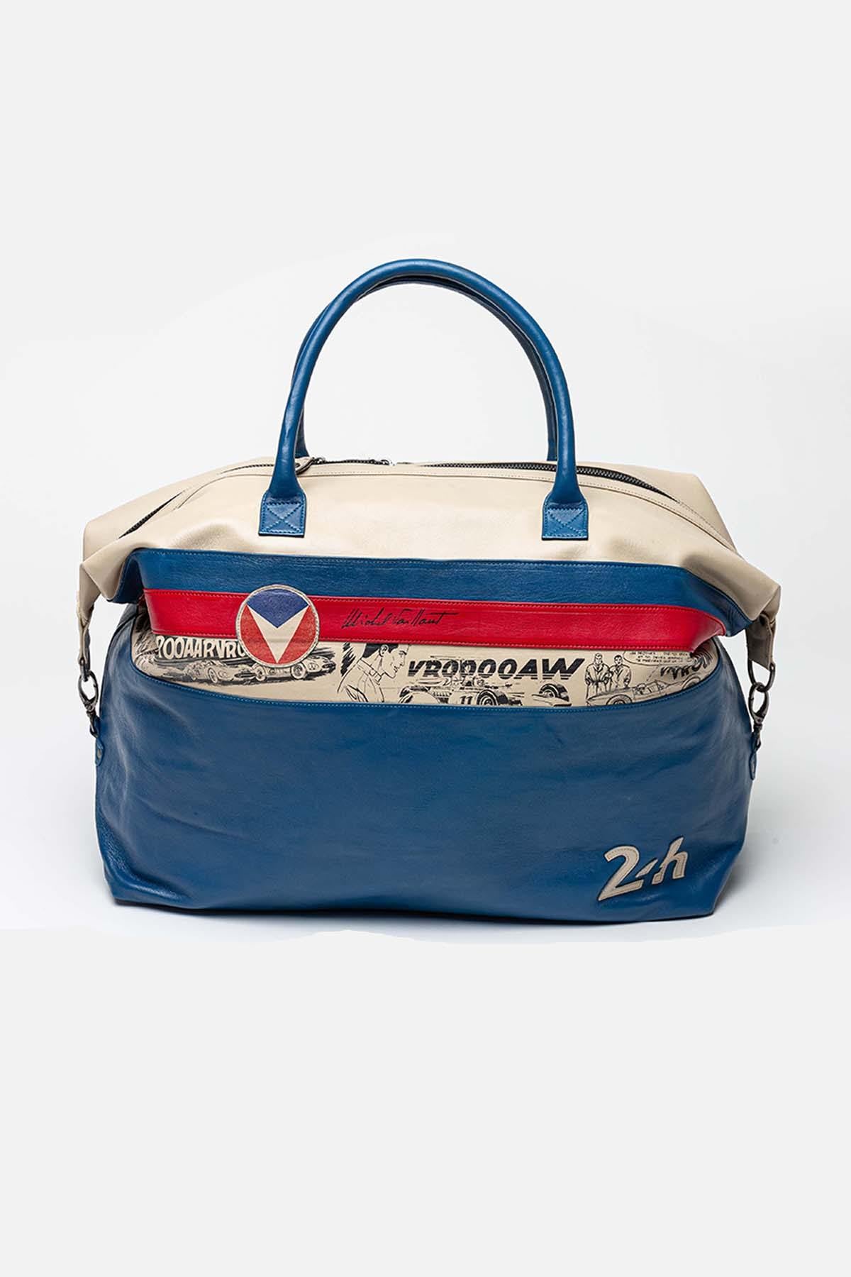 BD Vaillant 72-hour leather bag - Image n°3