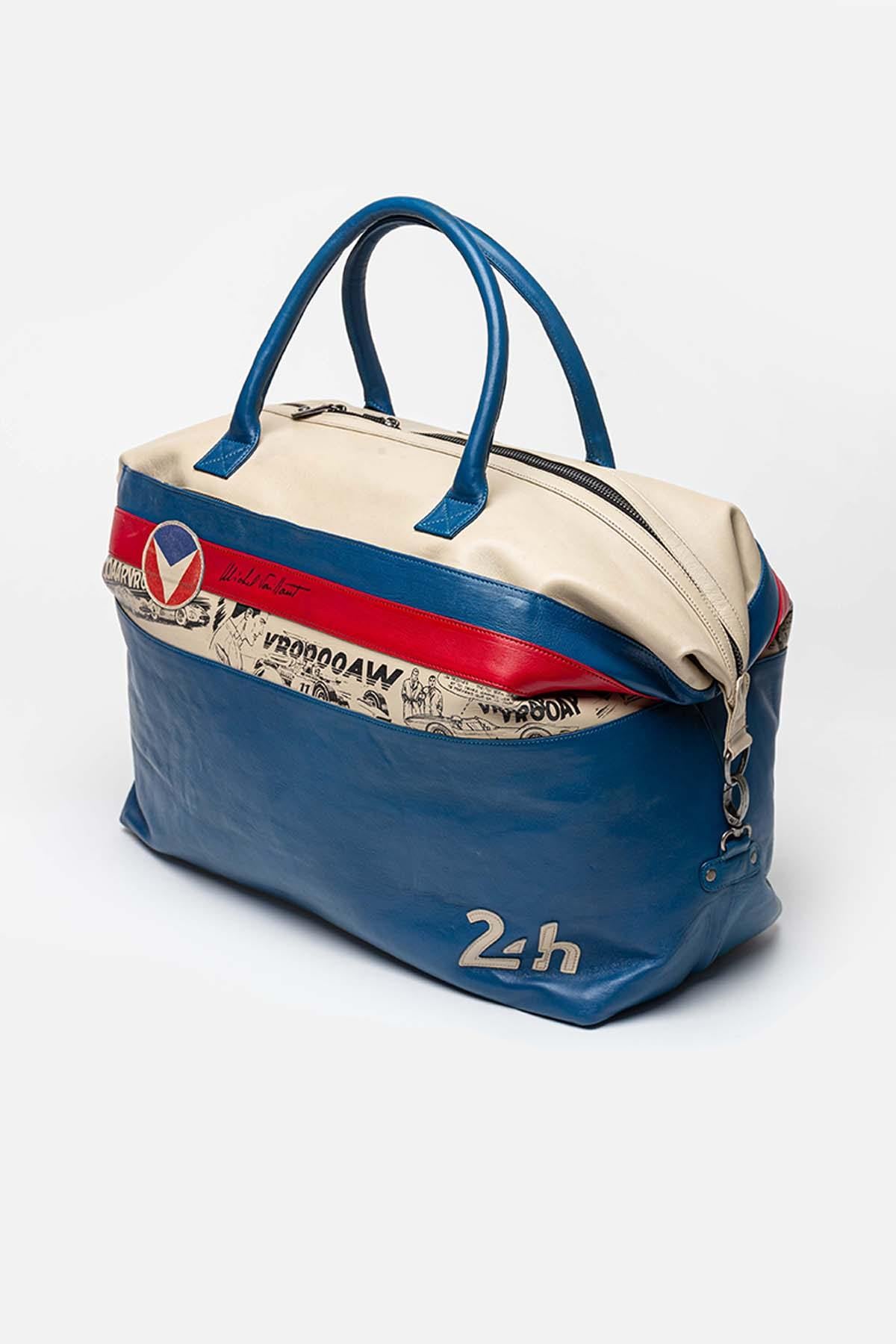 BD Vaillant 72-hour leather bag - Image n°1