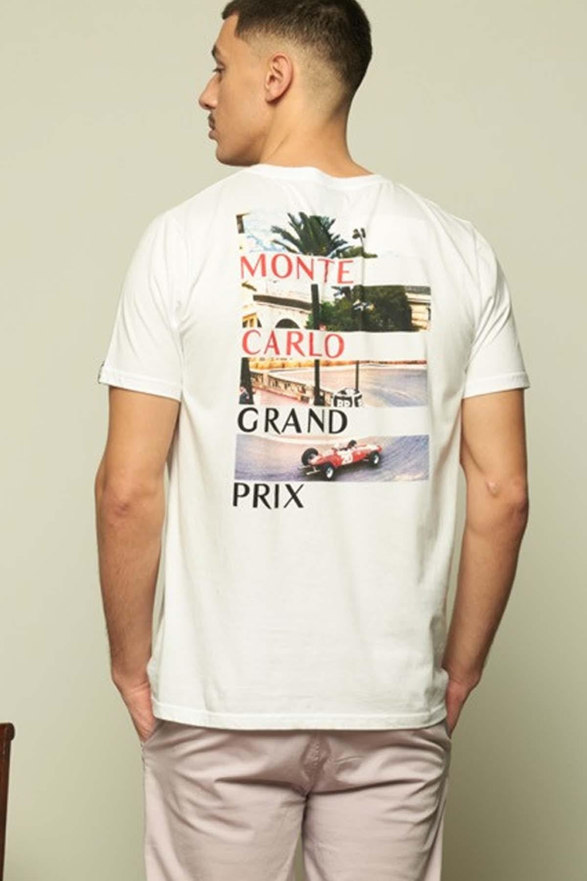 Monte Carlo Grand Prix white t-shirt - Image n°1