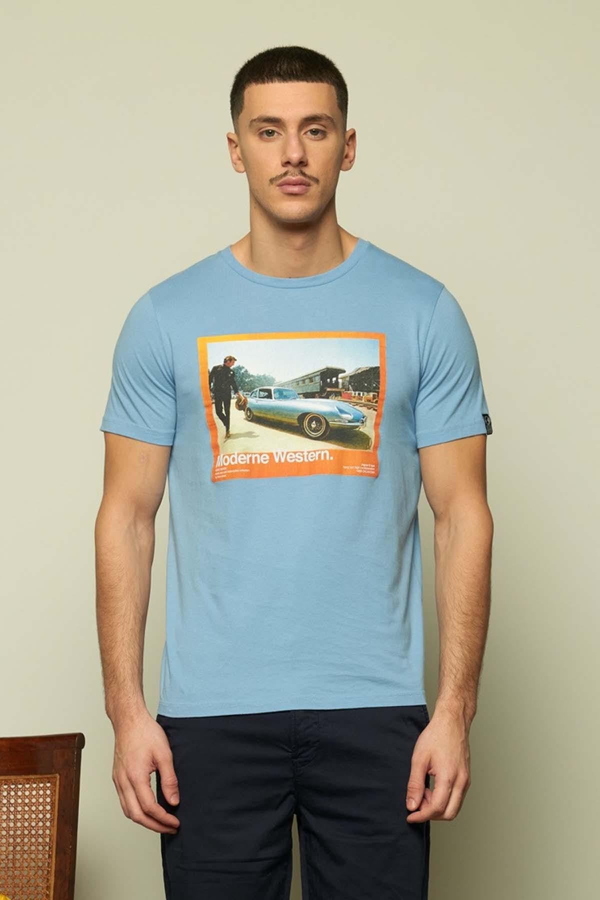 Modern Western Steve McQueen T-shirt - Image n°1