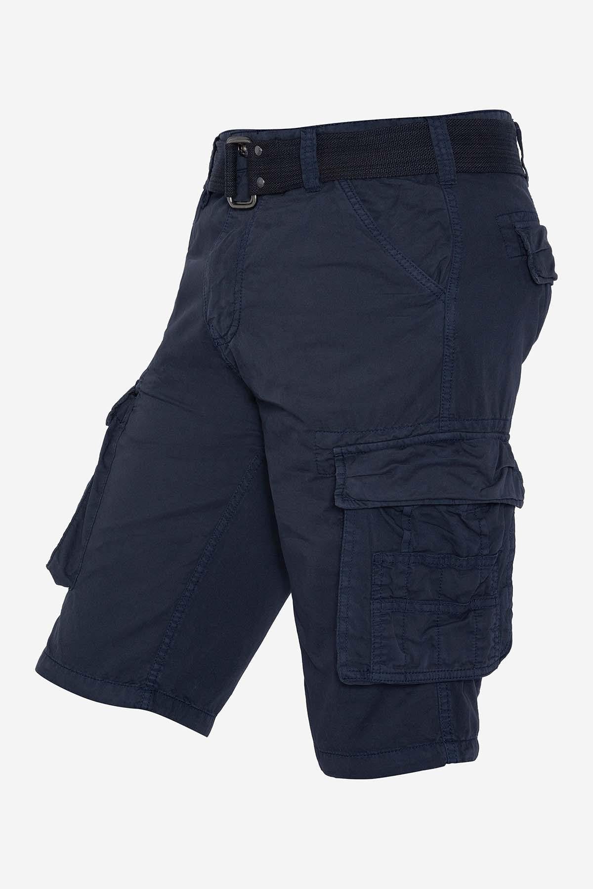 Navy Cargo Shorts - Image n°3