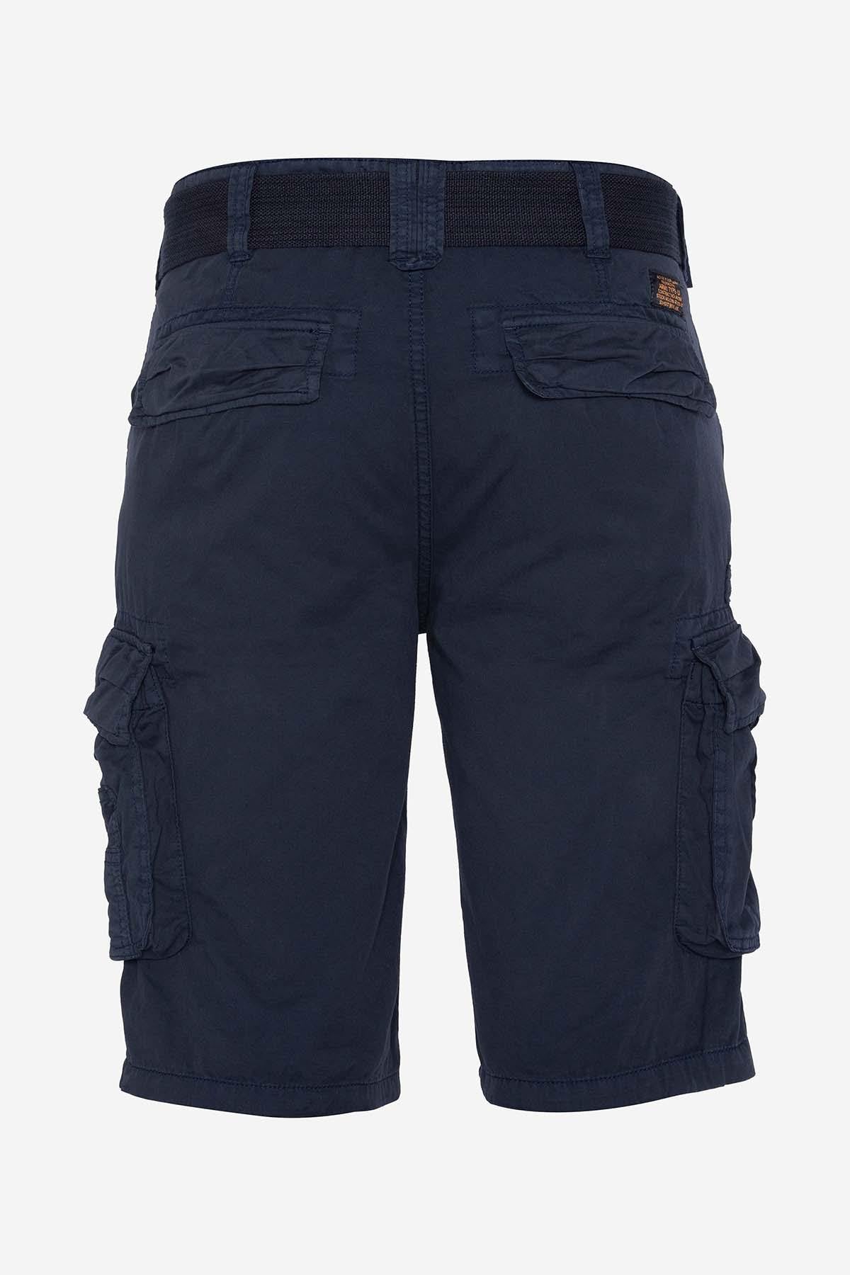 Navy Cargo Shorts - Image n°4