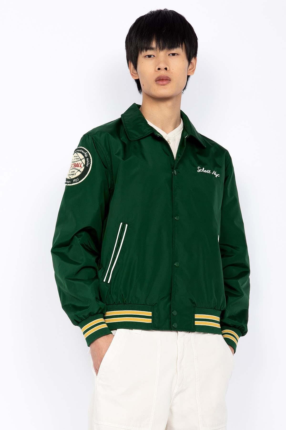 Green USA coach jacket - Image n°1