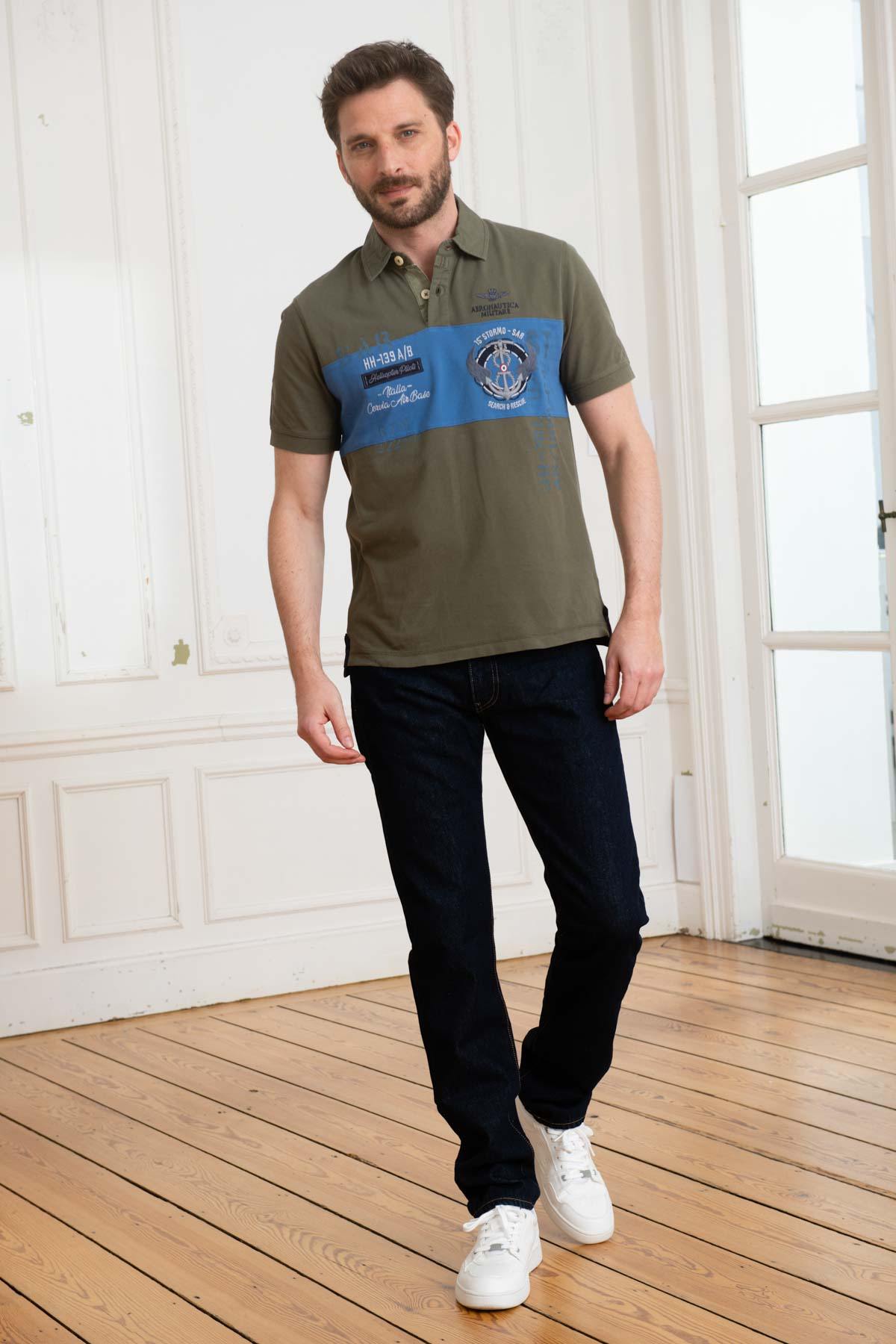 Green Cotton Polo Shirt - Image n°2