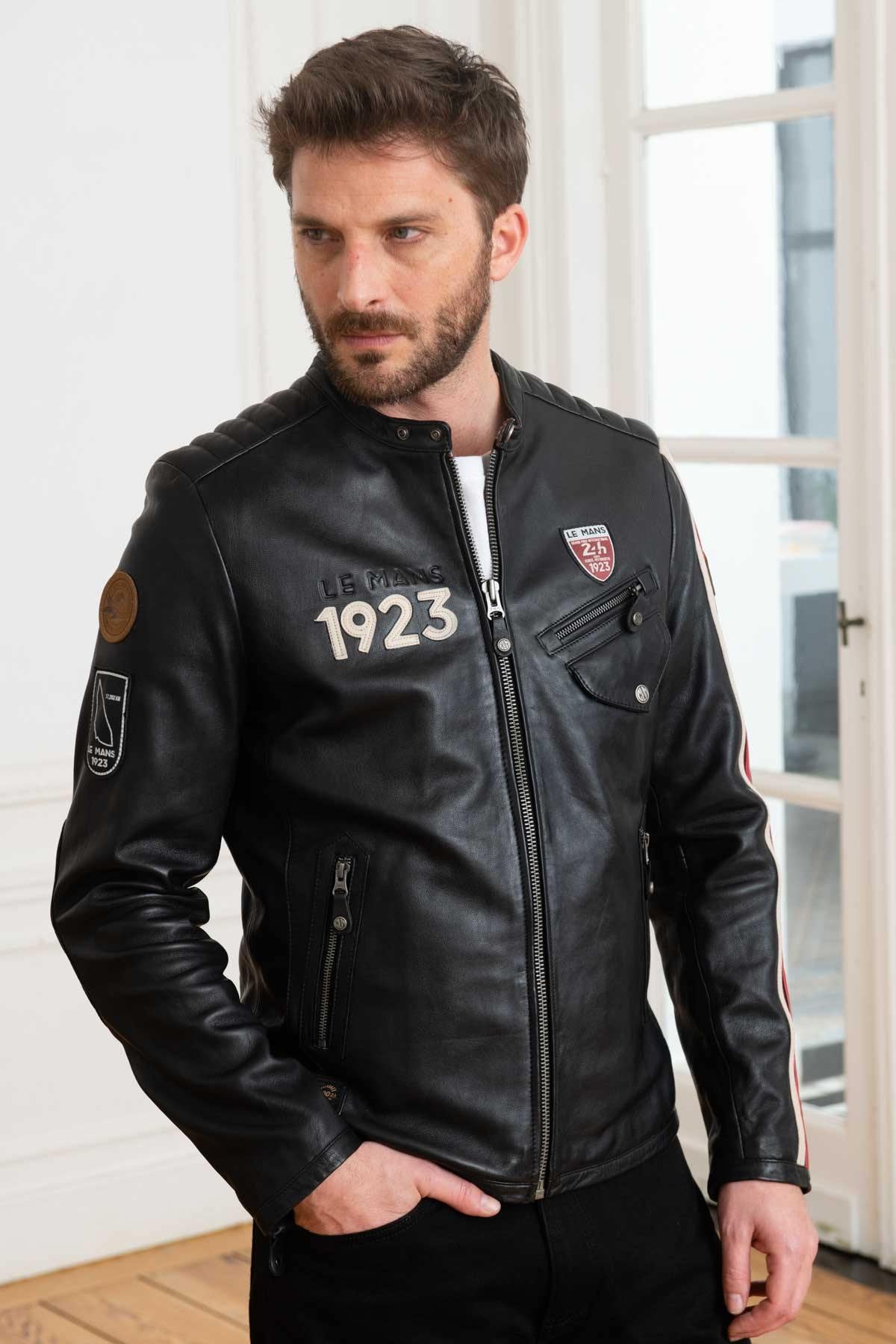 Leather jacket 100 years 24h of Le Mans - Image n°4