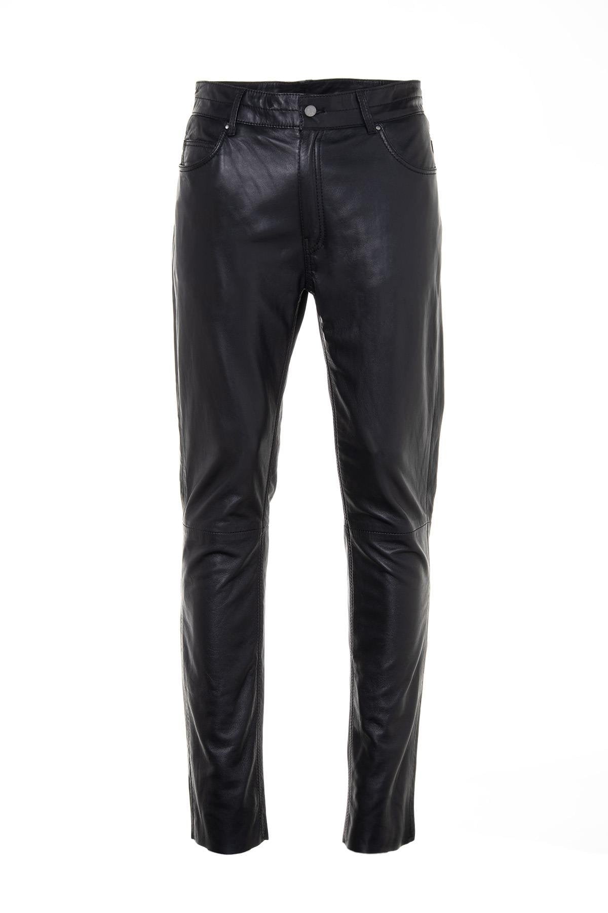 Men's leather pants - Image n°2